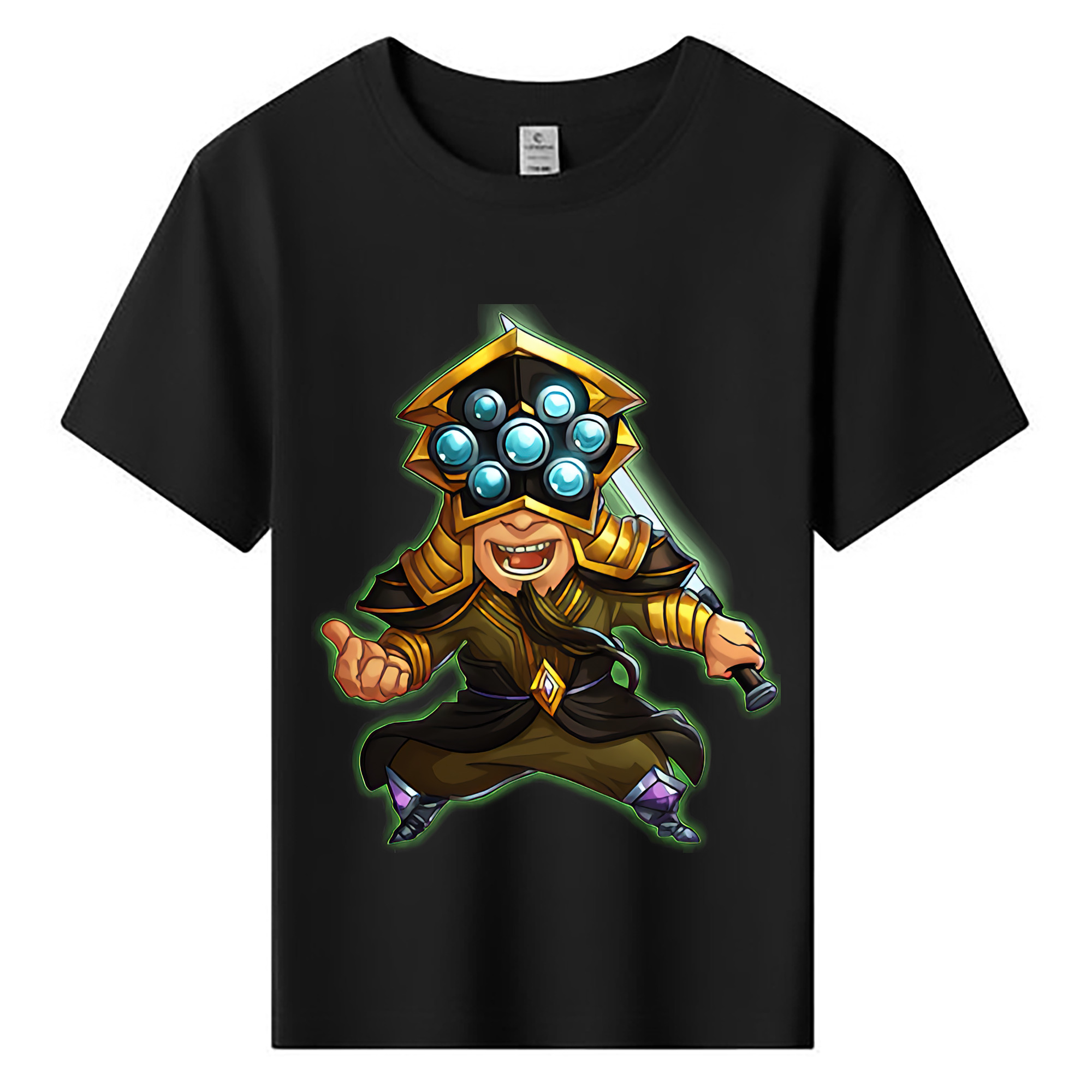 （画像用） リーグ・オブ・レジェンド League of Legends LOL 綿100％キッズTシャツ（フロントプリント）