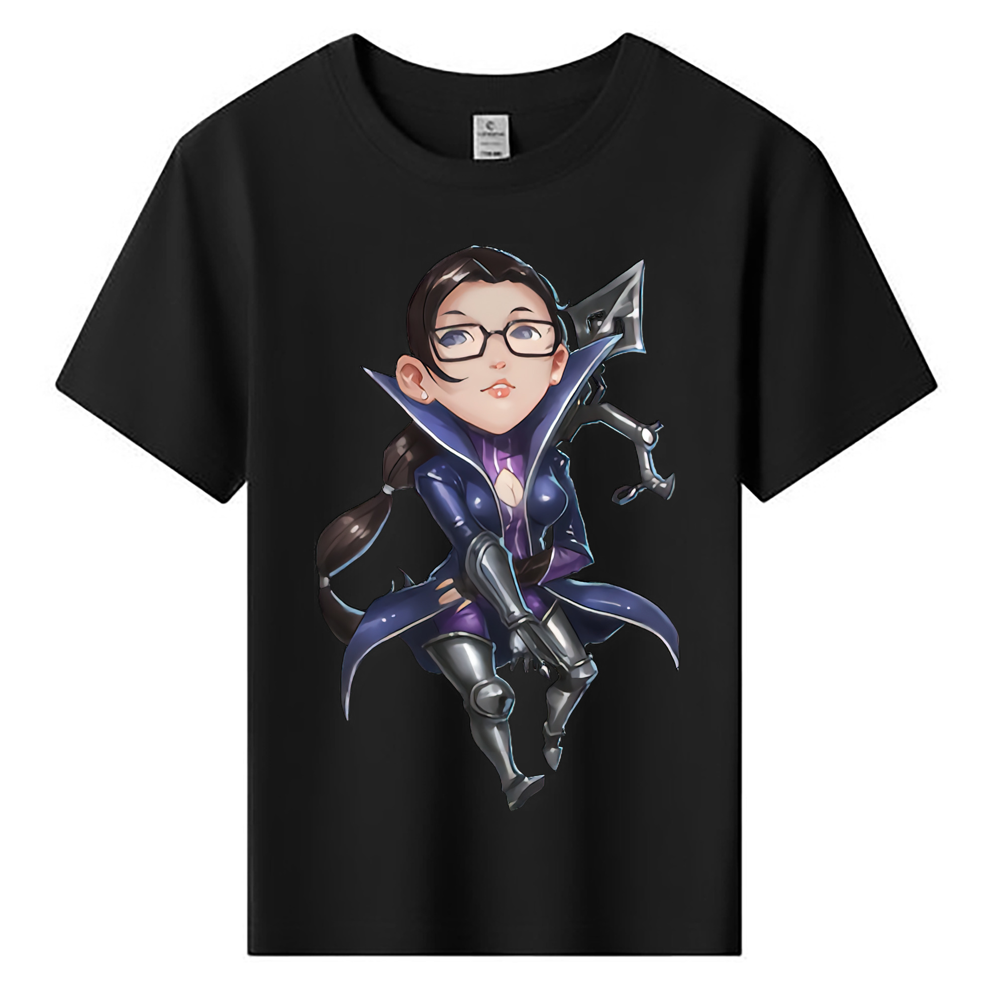 （画像用） リーグ・オブ・レジェンド League of Legends LOL 綿100％キッズTシャツ（フロントプリント）