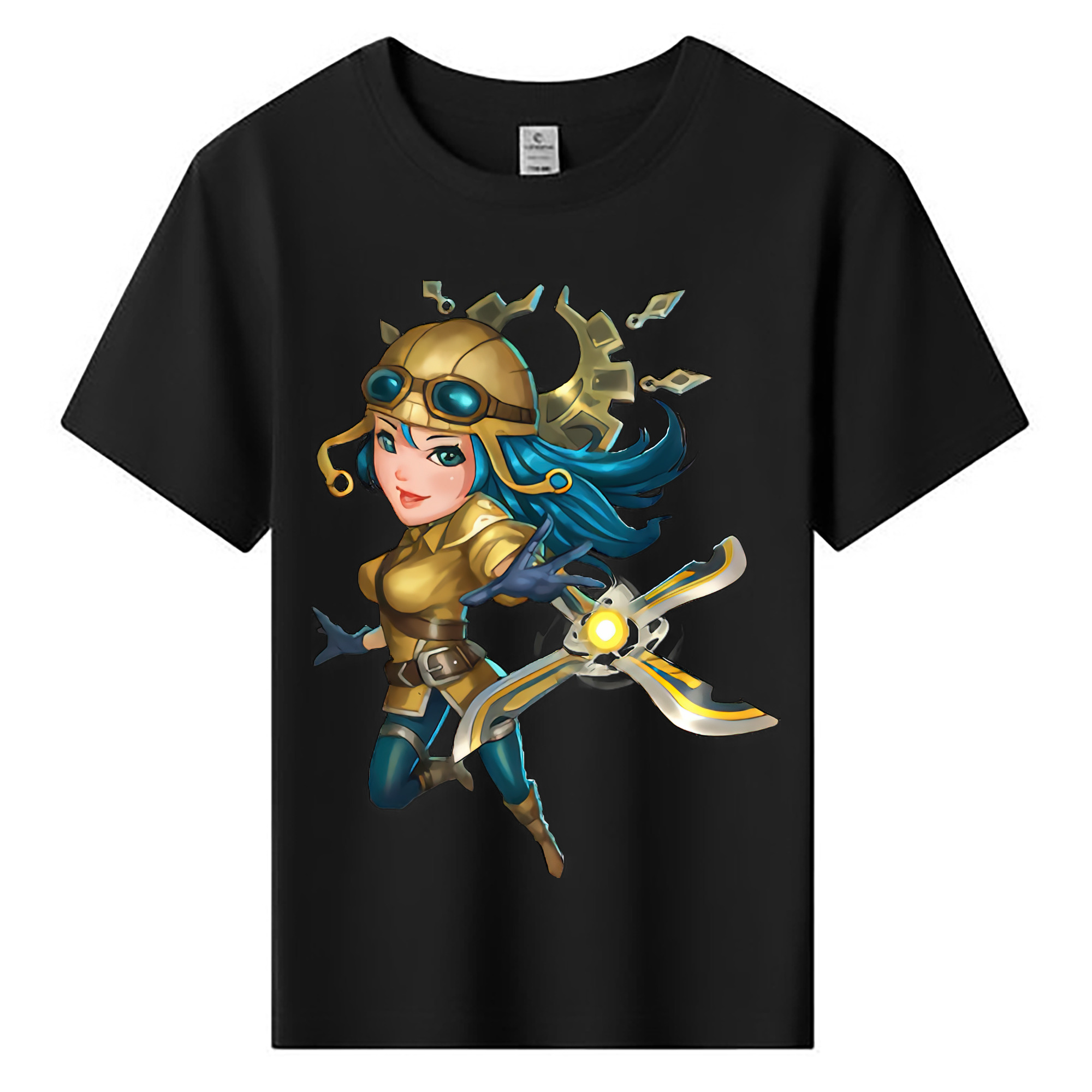 （画像用） リーグ・オブ・レジェンド League of Legends LOL 綿100％キッズTシャツ（フロントプリント）