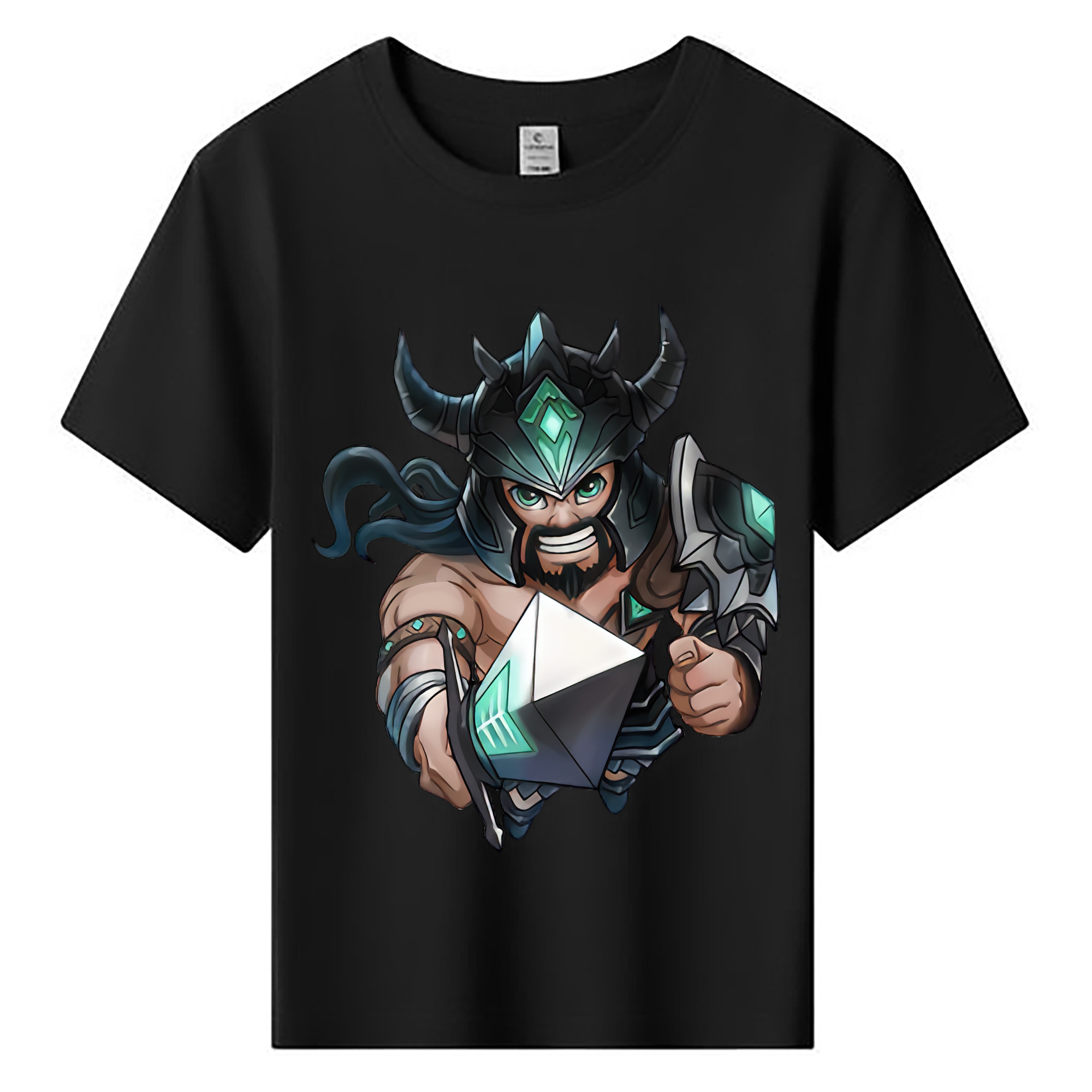 （画像用） リーグ・オブ・レジェンド League of Legends LOL 綿100％キッズTシャツ（フロントプリント）