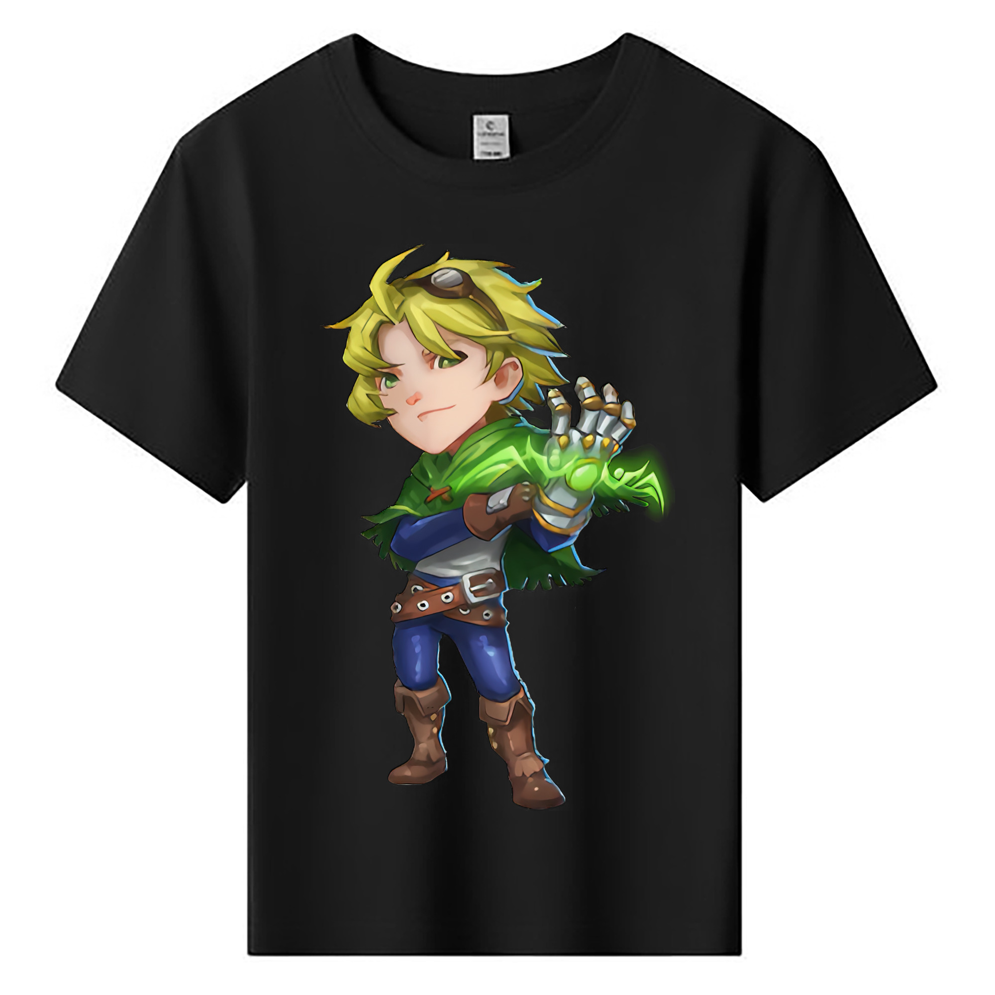 （画像用） リーグ・オブ・レジェンド League of Legends LOL 綿100％キッズTシャツ（フロントプリント）