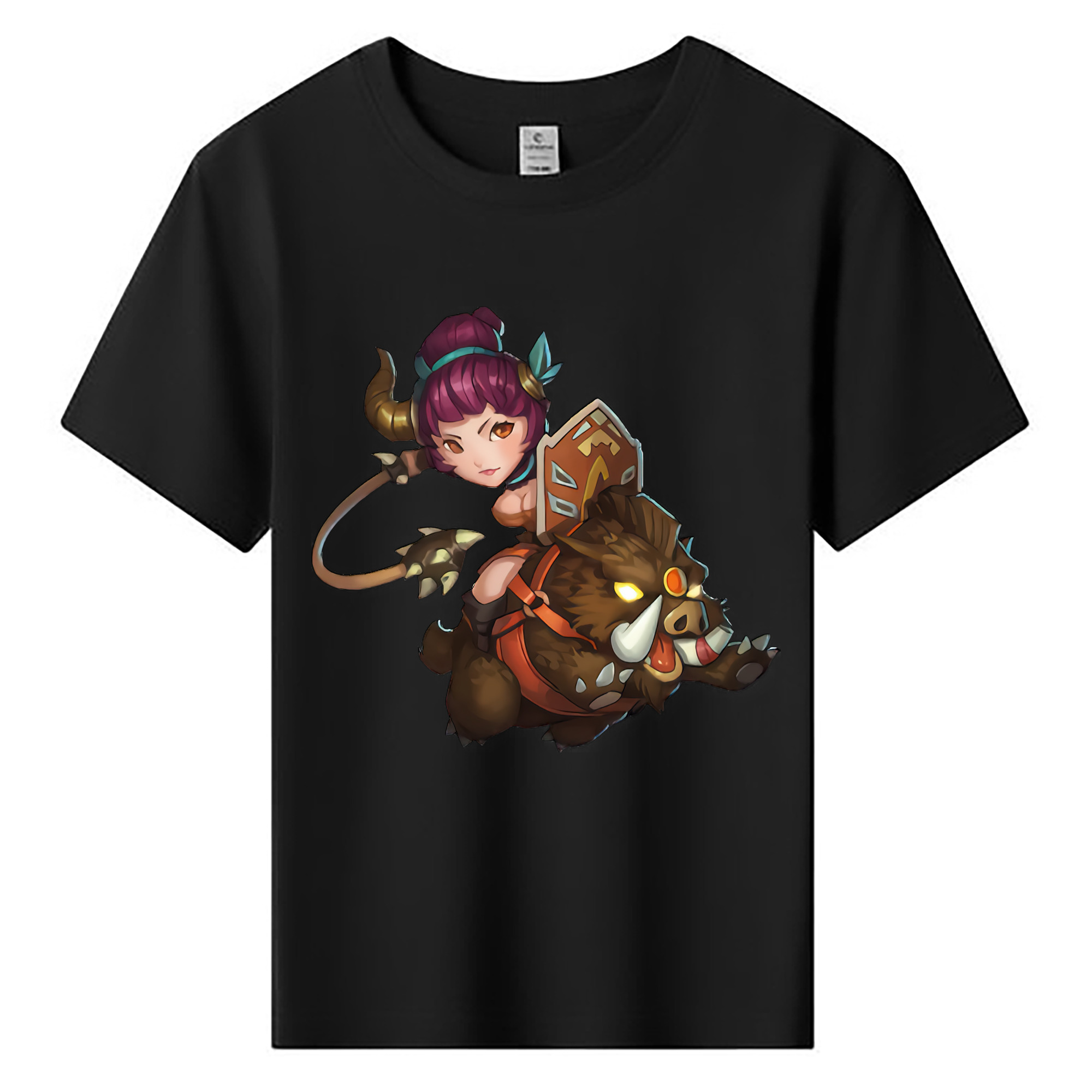 （画像用） リーグ・オブ・レジェンド League of Legends LOL 綿100％キッズTシャツ（フロントプリント）