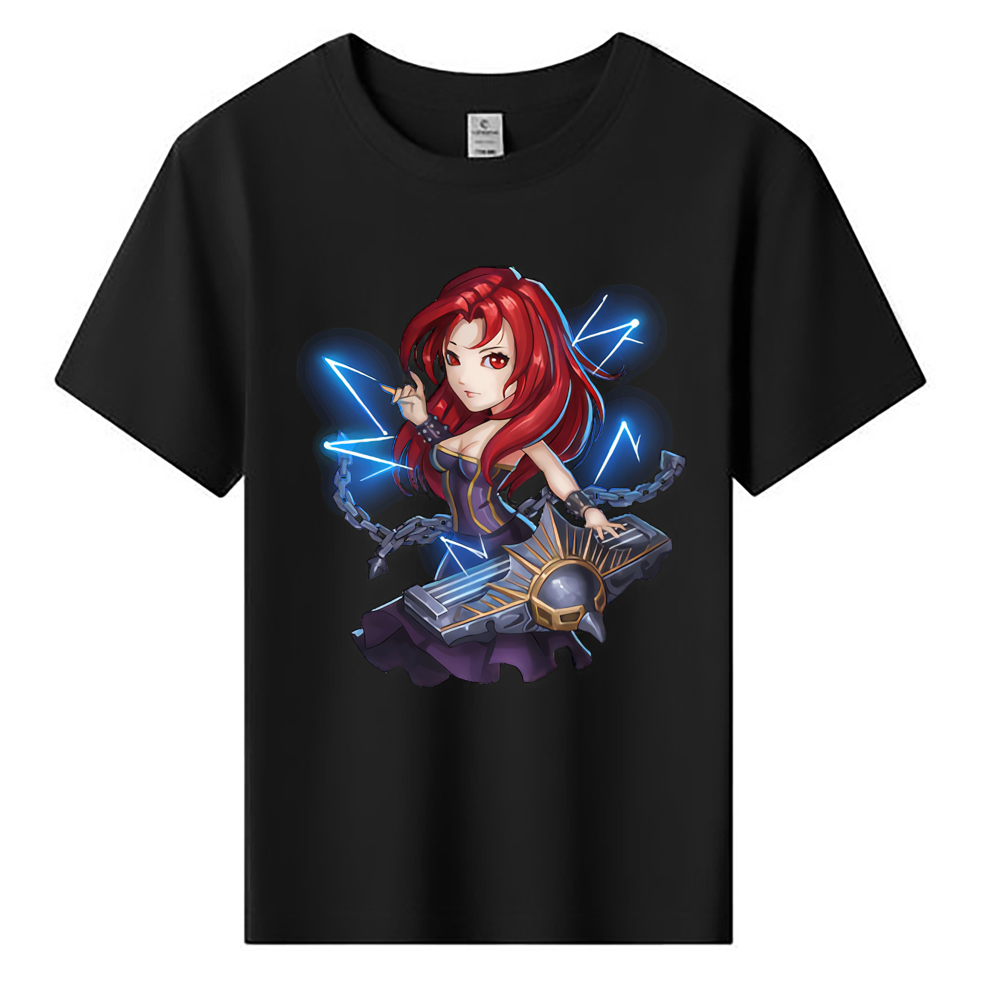 （画像用） リーグ・オブ・レジェンド League of Legends LOL 綿100％キッズTシャツ（フロントプリント）