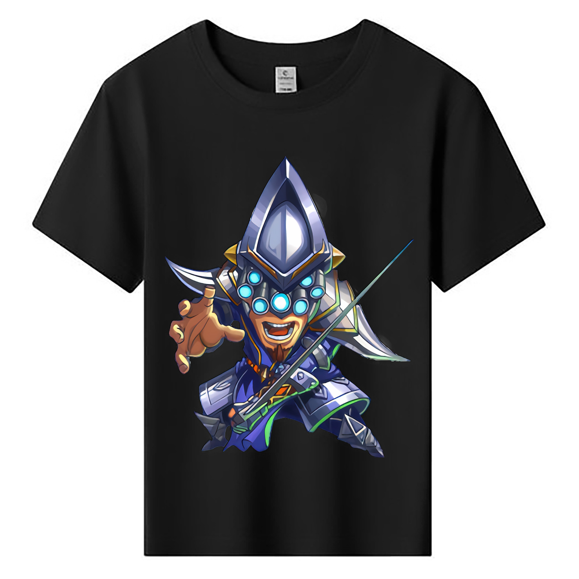 （画像用） リーグ・オブ・レジェンド League of Legends LOL 綿100％キッズTシャツ（フロントプリント）
