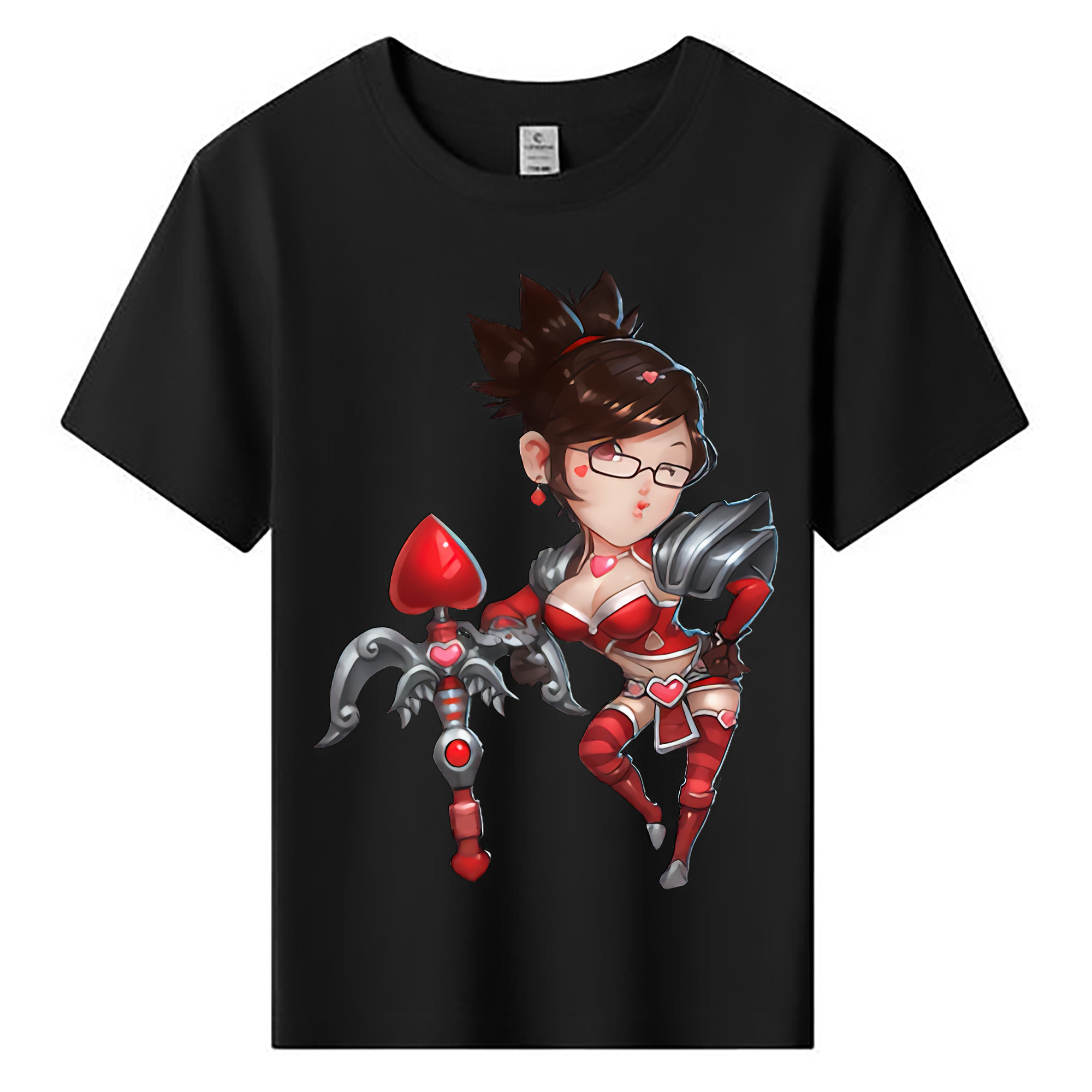 （画像用） リーグ・オブ・レジェンド League of Legends LOL 綿100％キッズTシャツ（フロントプリント）