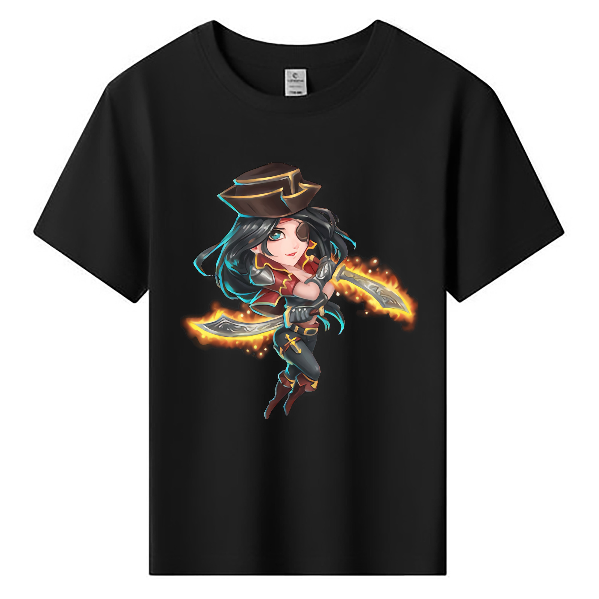 （画像用） リーグ・オブ・レジェンド League of Legends LOL 綿100％キッズTシャツ（フロントプリント）