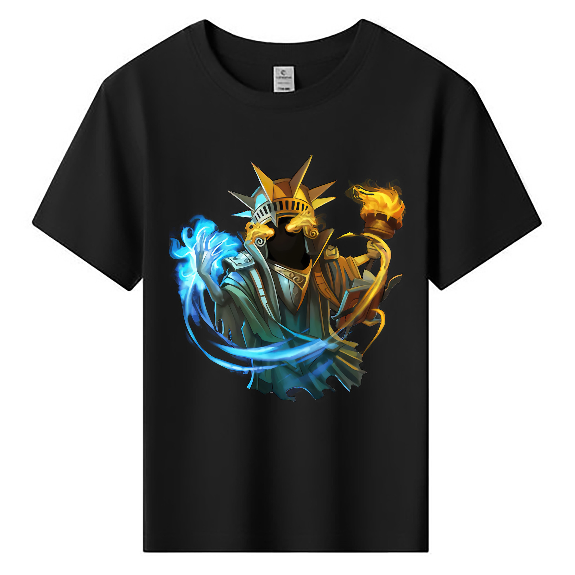 （画像用） リーグ・オブ・レジェンド League of Legends LOL 綿100％キッズTシャツ（フロントプリント）