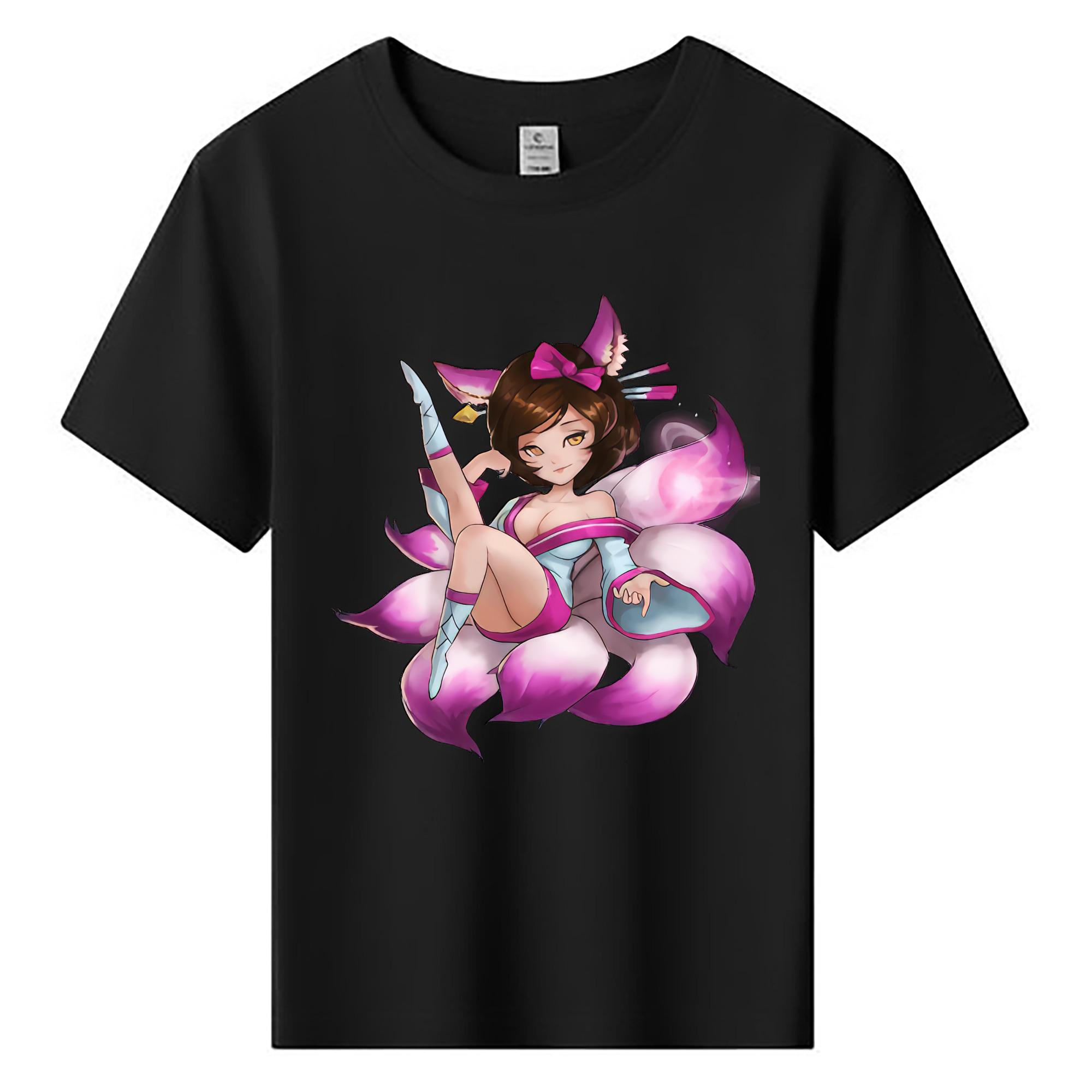 （画像用） リーグ・オブ・レジェンド League of Legends LOL 綿100％キッズTシャツ（フロントプリント）