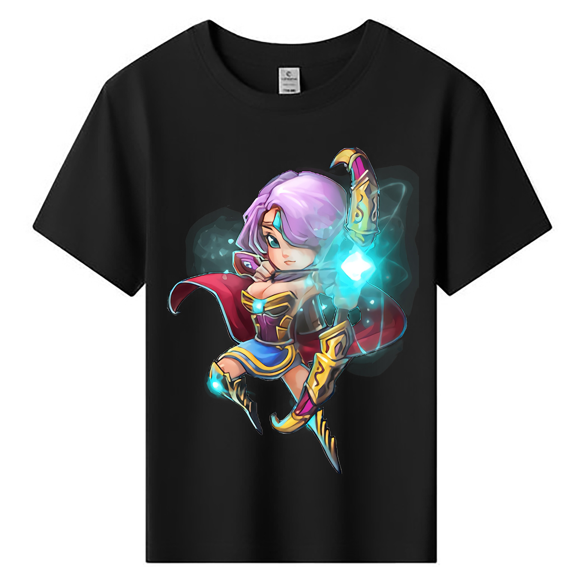 （画像用） リーグ・オブ・レジェンド League of Legends LOL 綿100％キッズTシャツ（フロントプリント）