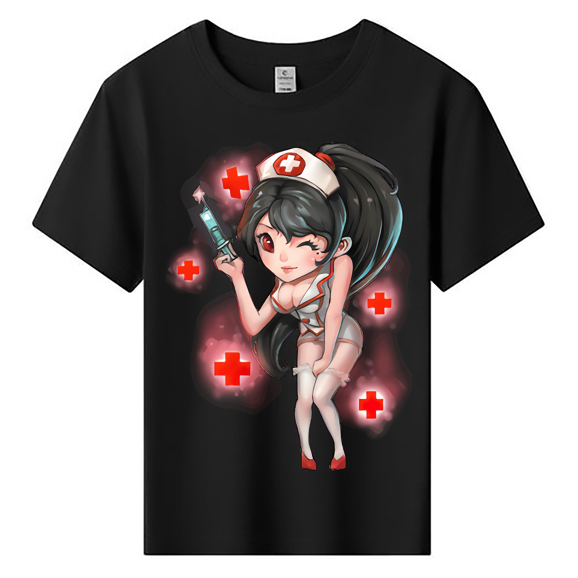 （画像用） リーグ・オブ・レジェンド League of Legends LOL 綿100％キッズTシャツ（フロントプリント）