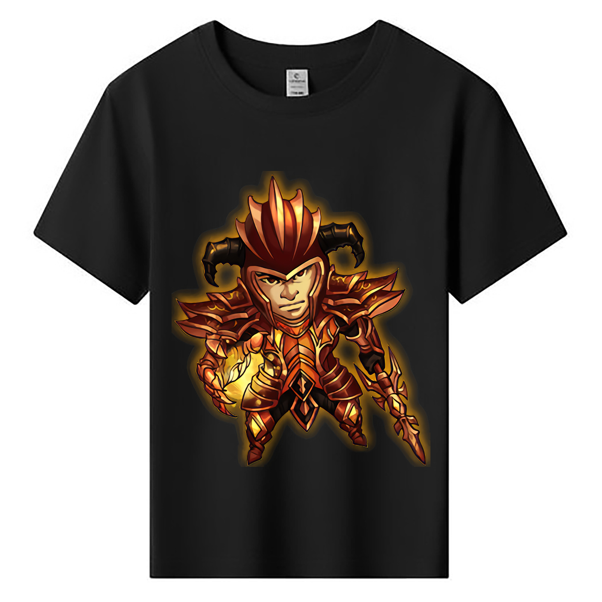 （画像用） リーグ・オブ・レジェンド League of Legends LOL 綿100％キッズTシャツ（フロントプリント）