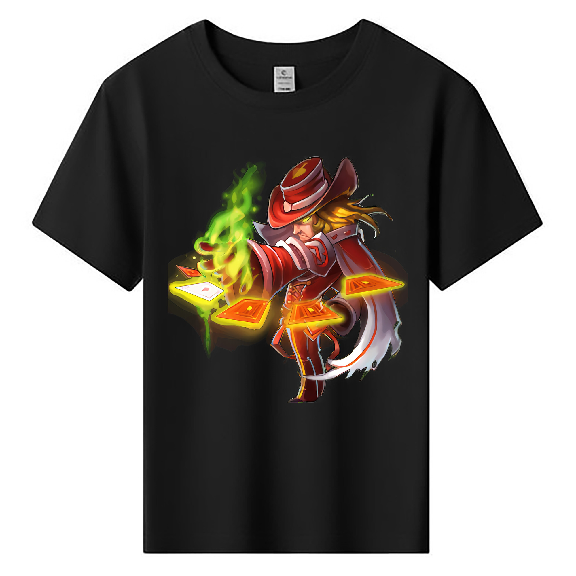 （画像用） リーグ・オブ・レジェンド League of Legends LOL 綿100％キッズTシャツ（フロントプリント）