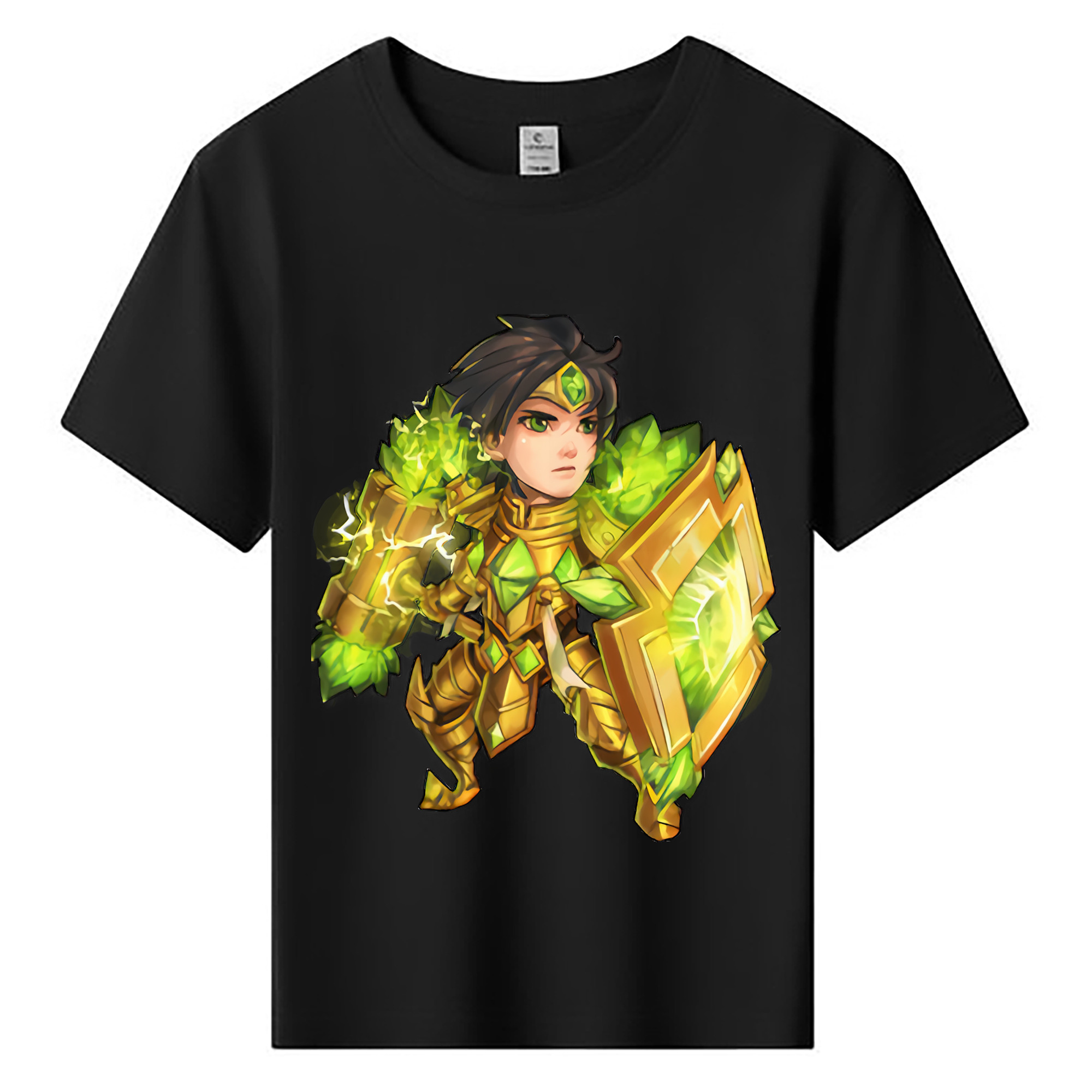（画像用） リーグ・オブ・レジェンド League of Legends LOL 綿100％キッズTシャツ（フロントプリント）