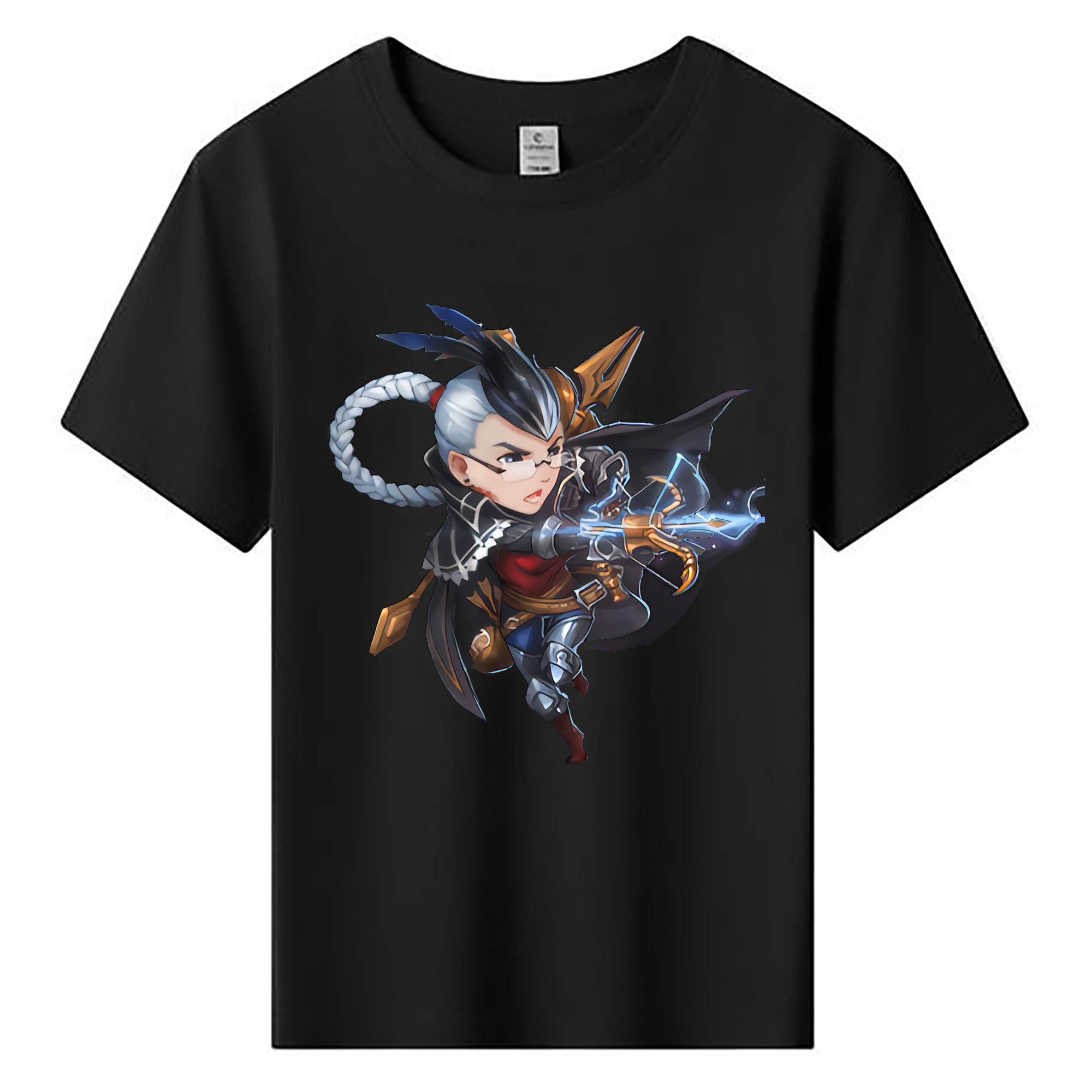 （画像用） リーグ・オブ・レジェンド League of Legends LOL 綿100％キッズTシャツ（フロントプリント）