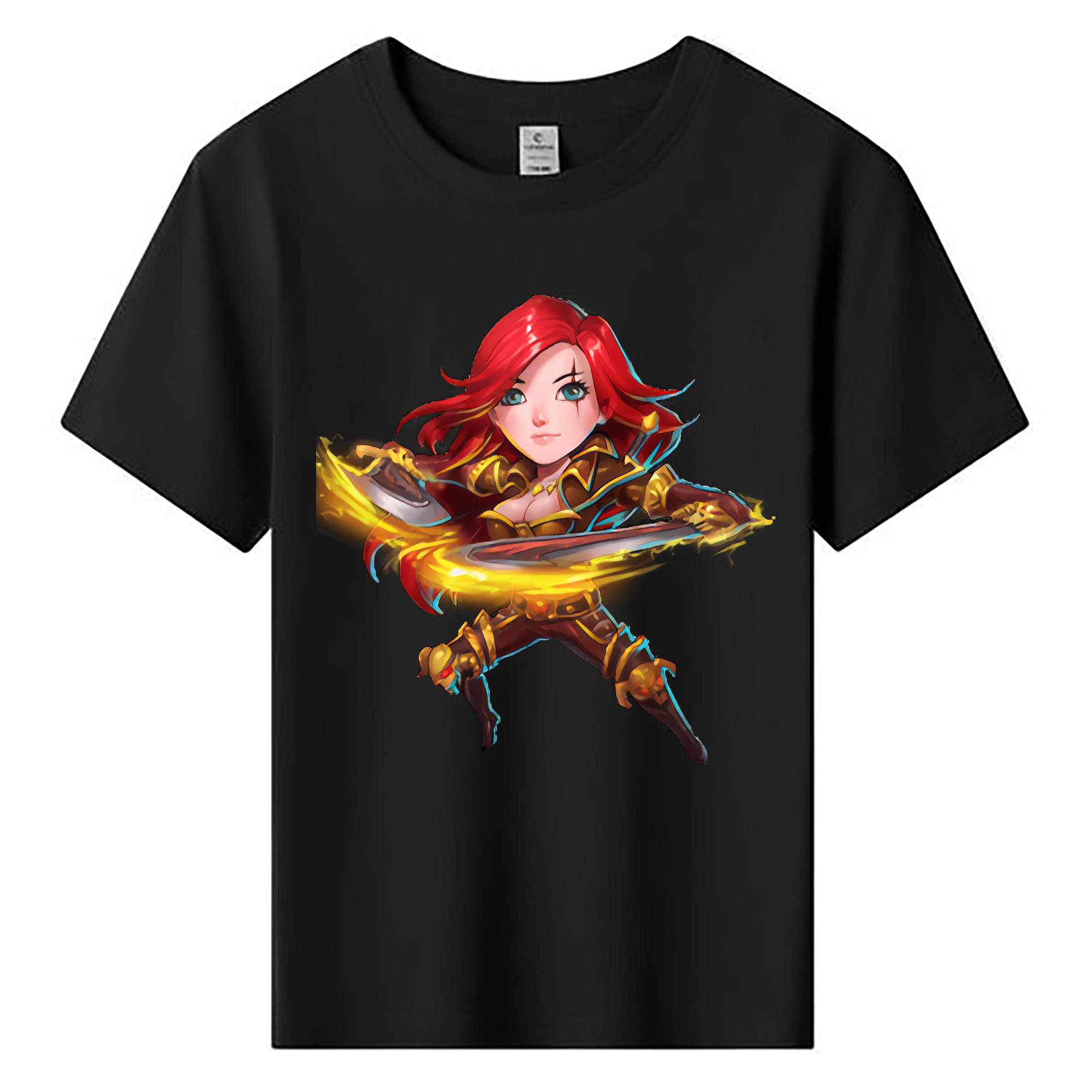 （画像用） リーグ・オブ・レジェンド League of Legends LOL 綿100％キッズTシャツ（フロントプリント）