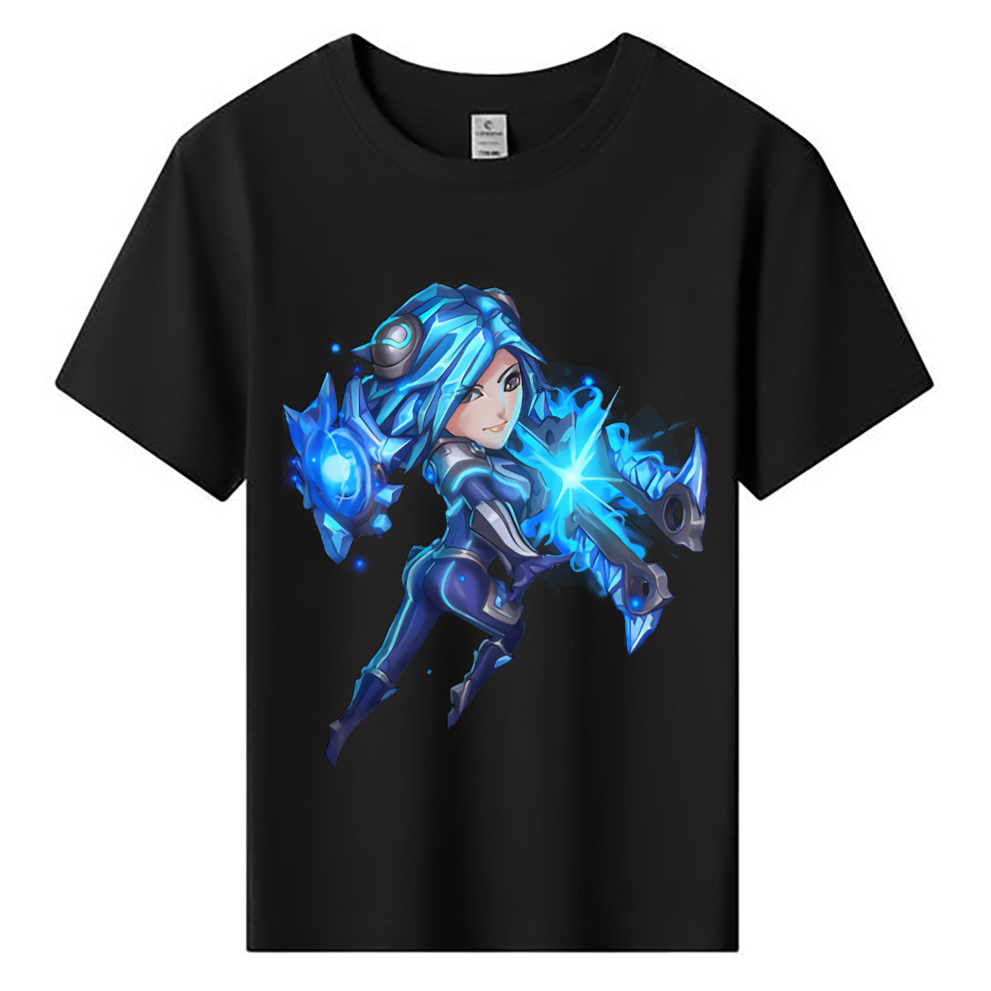 （画像用） リーグ・オブ・レジェンド League of Legends LOL 綿100％キッズTシャツ（フロントプリント）