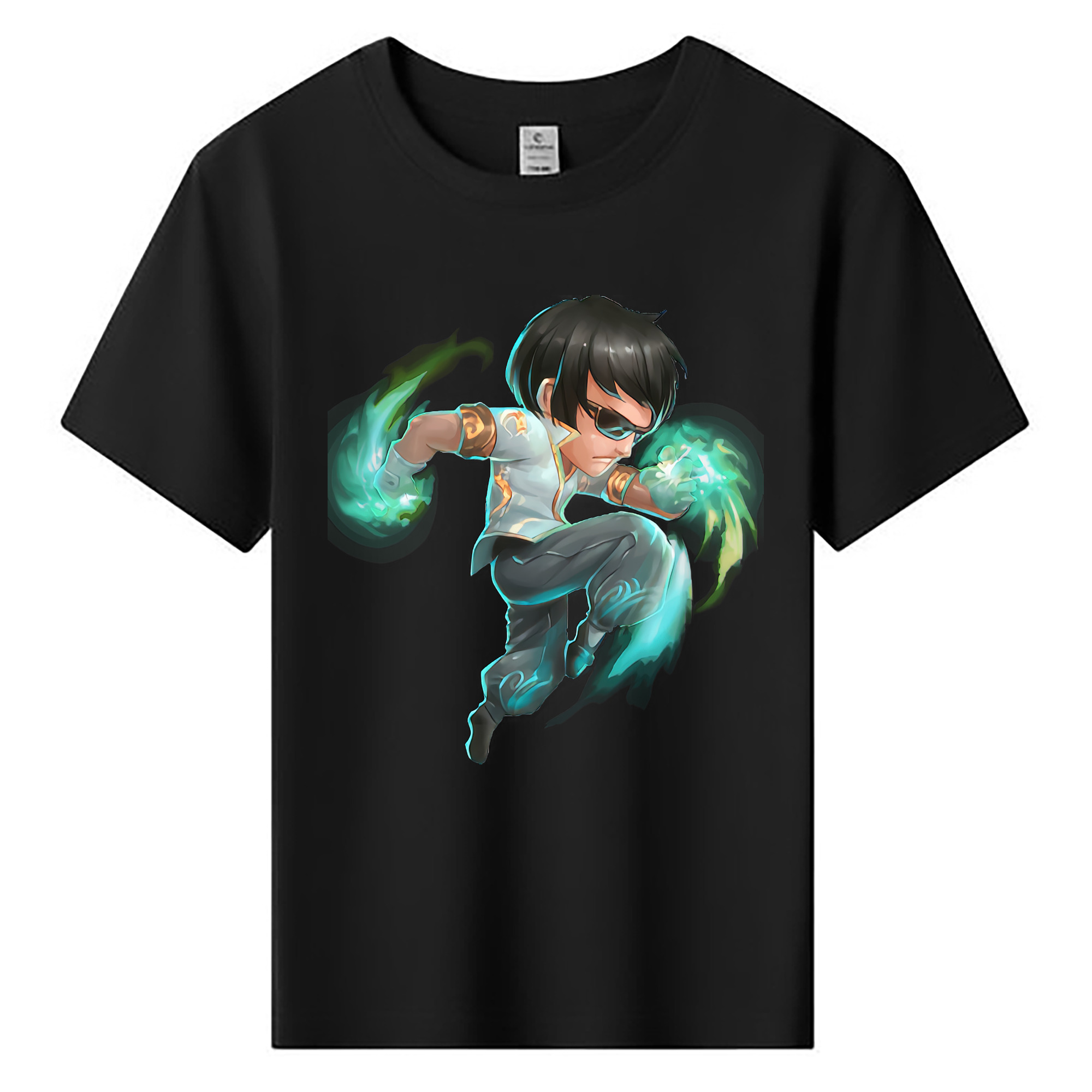 （画像用） リーグ・オブ・レジェンド League of Legends LOL 綿100％キッズTシャツ（フロントプリント）