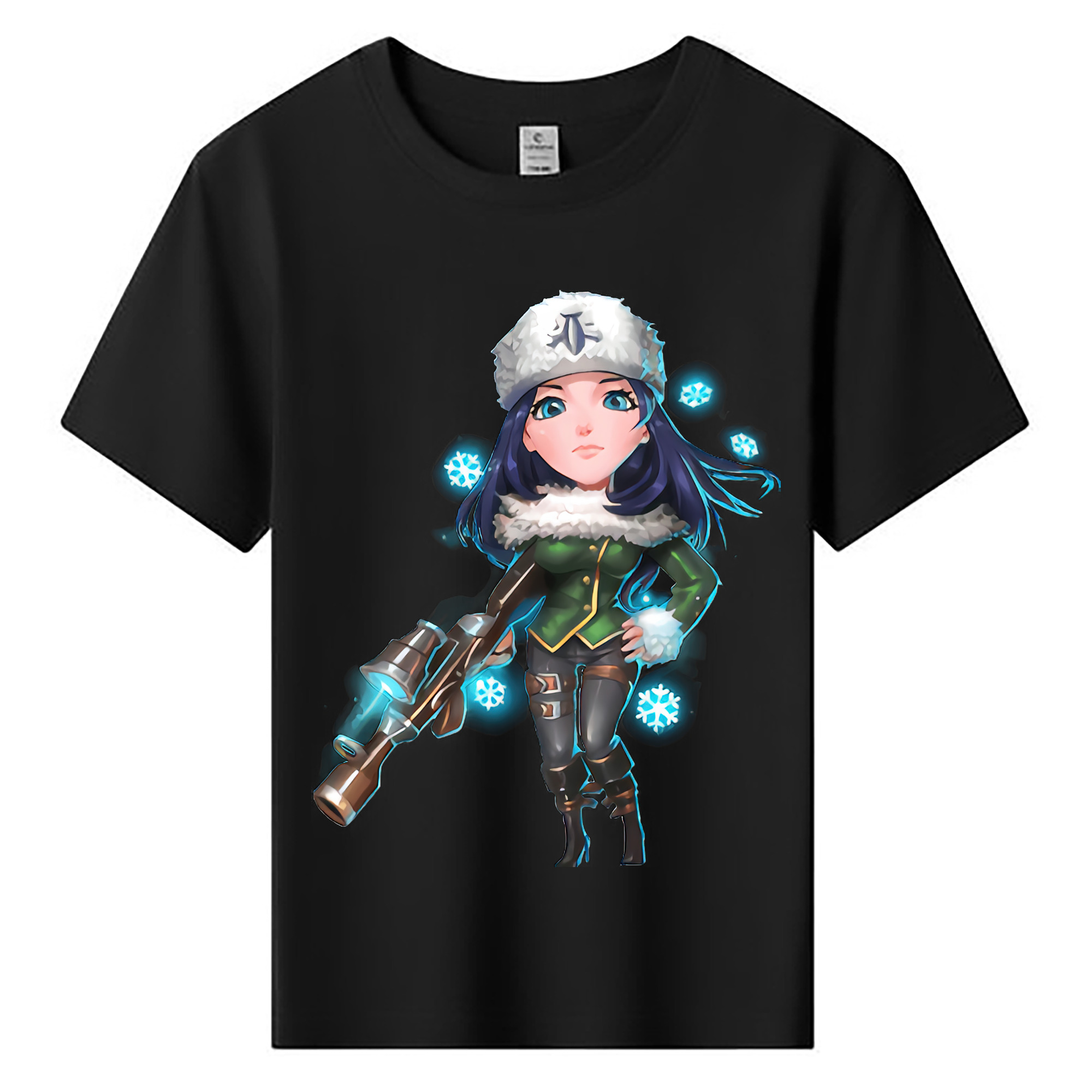（画像用） リーグ・オブ・レジェンド League of Legends LOL 綿100％キッズTシャツ（フロントプリント）