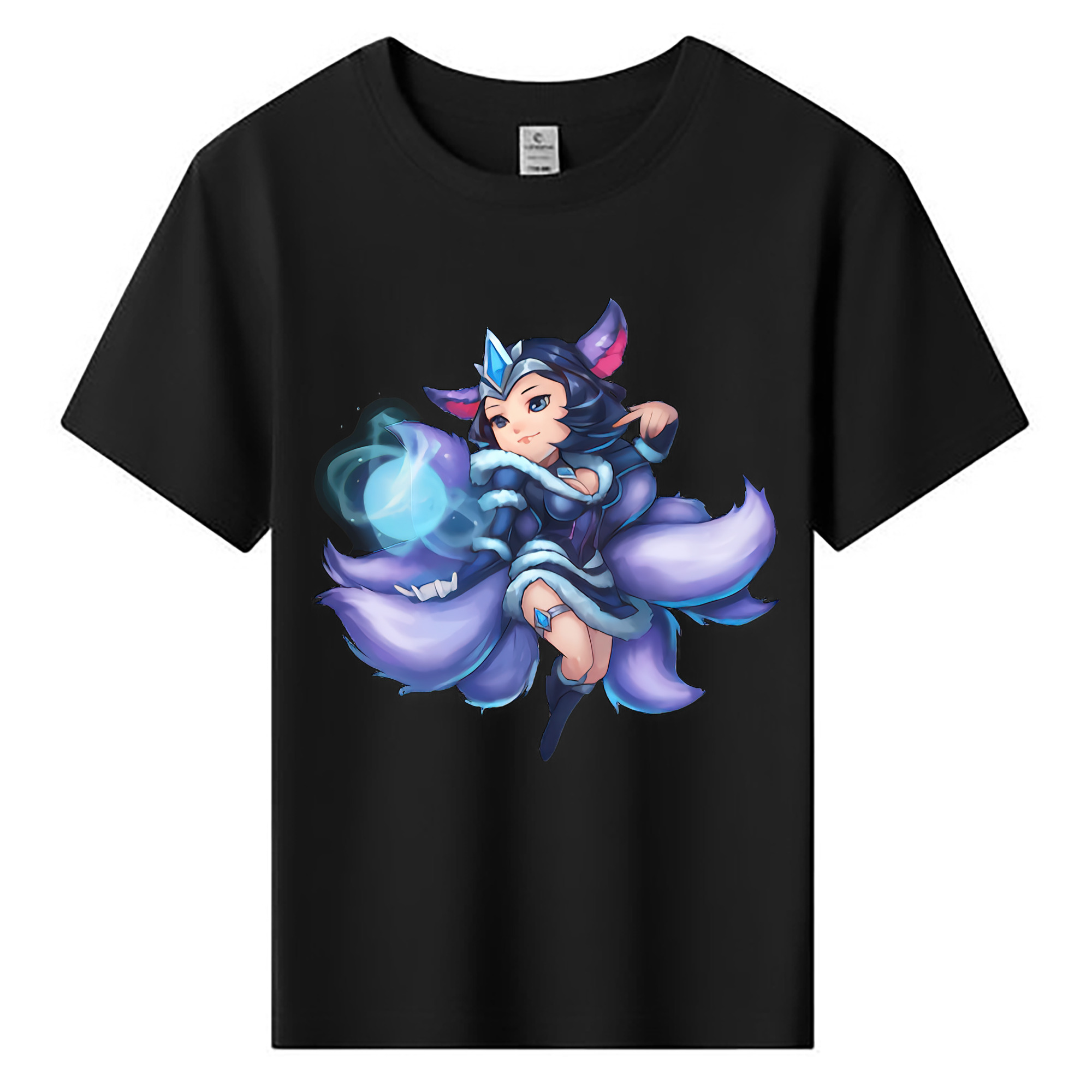 （画像用） リーグ・オブ・レジェンド League of Legends LOL 綿100％キッズTシャツ（フロントプリント）