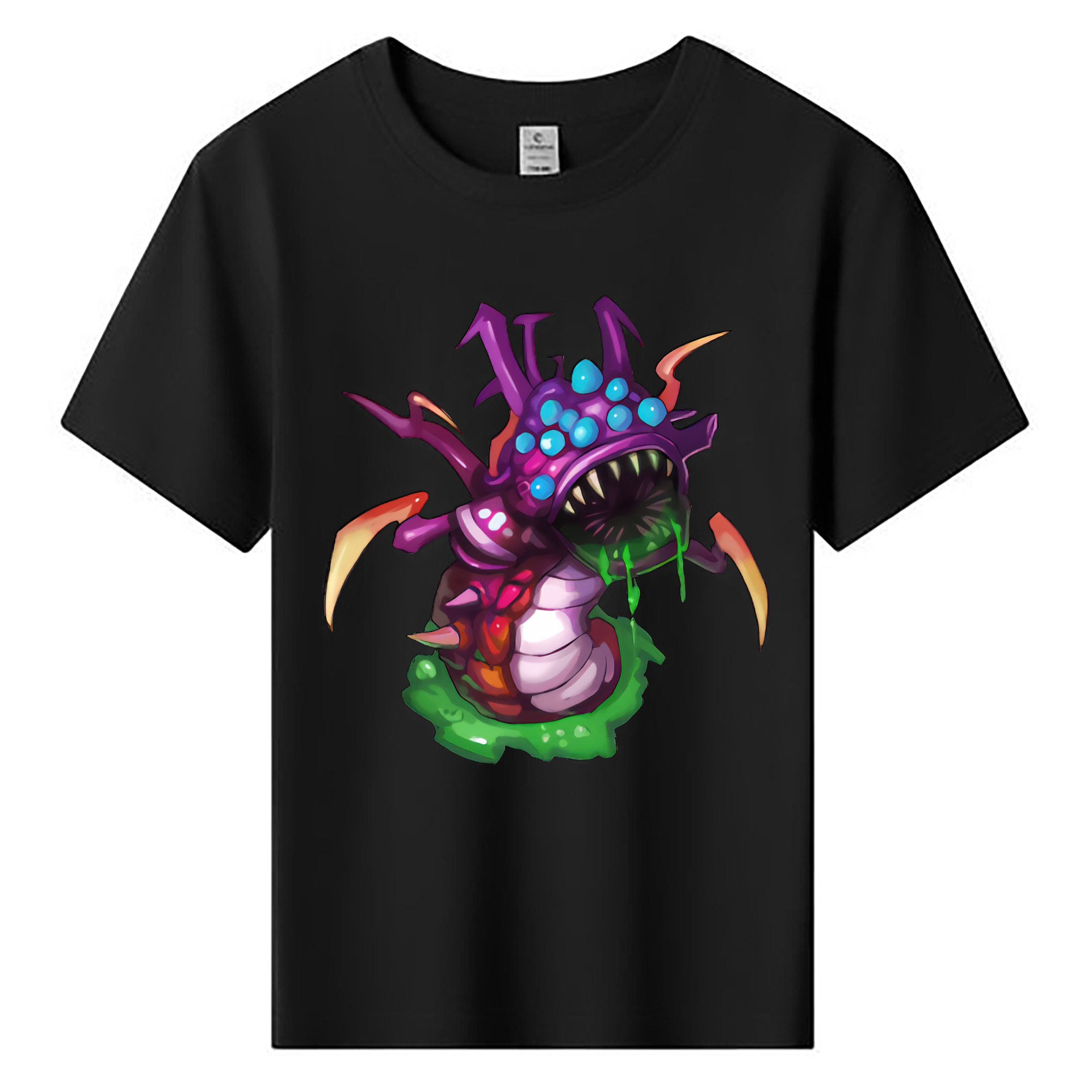 （画像用） リーグ・オブ・レジェンド League of Legends LOL 綿100％キッズTシャツ（フロントプリント）