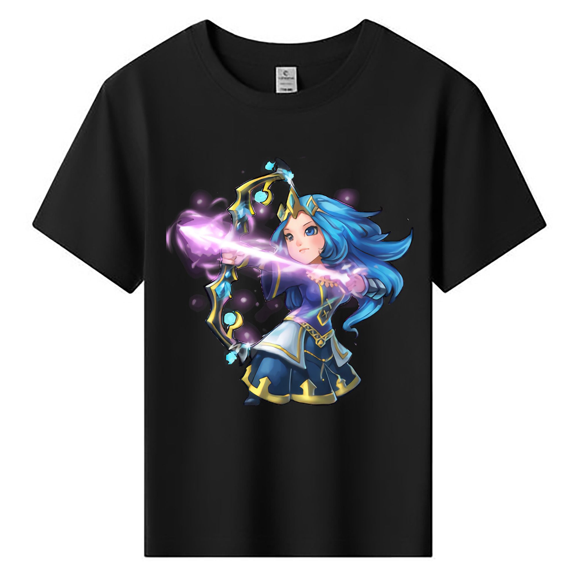 （画像用） リーグ・オブ・レジェンド League of Legends LOL 綿100％キッズTシャツ（フロントプリント）