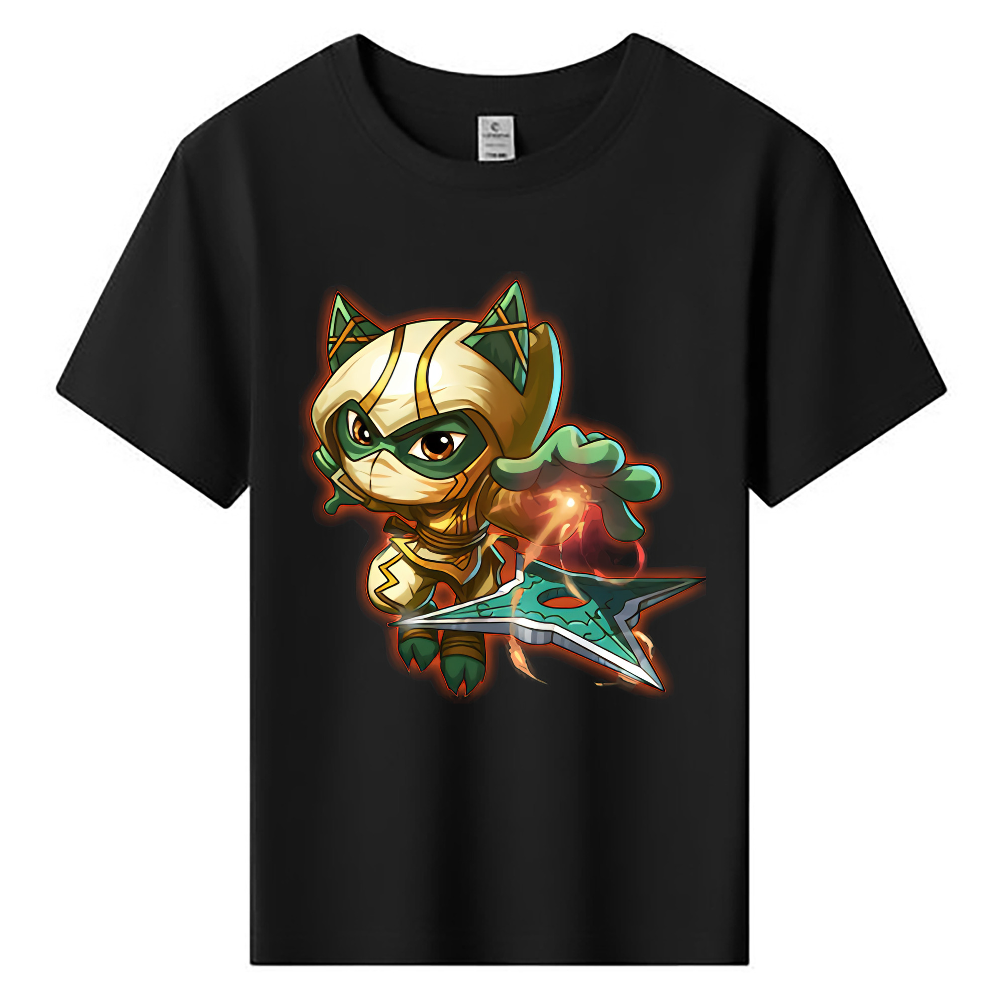 （画像用） リーグ・オブ・レジェンド League of Legends LOL 綿100％キッズTシャツ（フロントプリント）