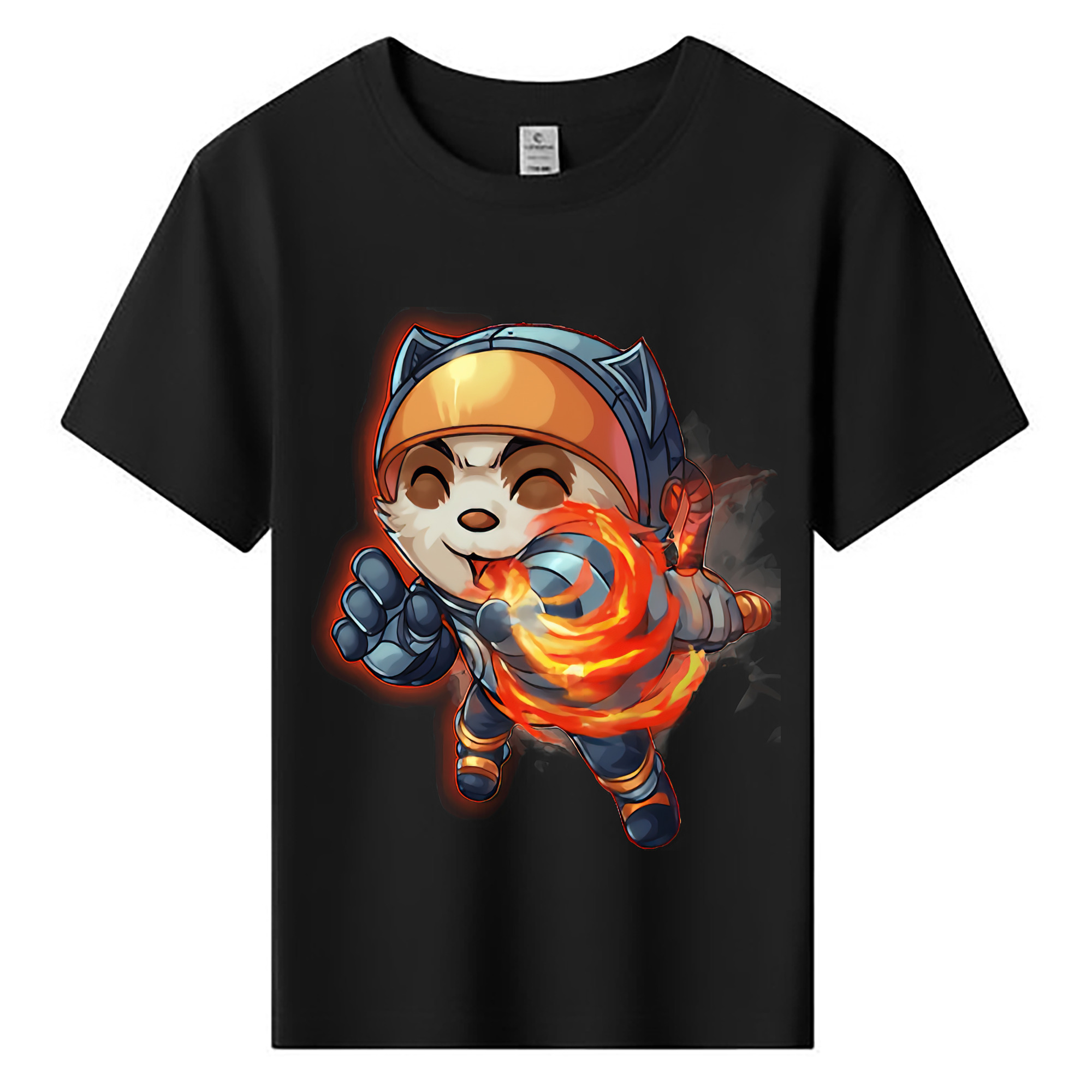 （画像用） リーグ・オブ・レジェンド League of Legends LOL 綿100％キッズTシャツ（フロントプリント）