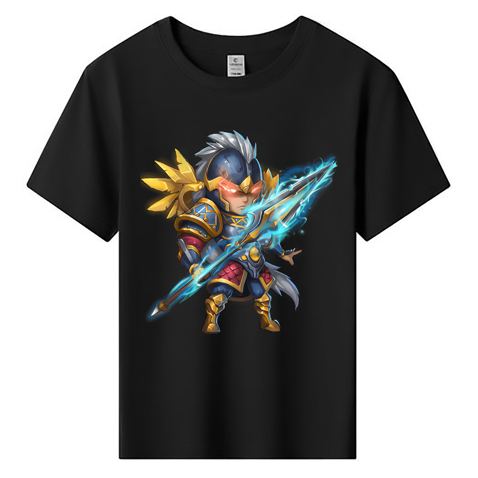 （画像用） リーグ・オブ・レジェンド League of Legends LOL 綿100％キッズTシャツ（フロントプリント）