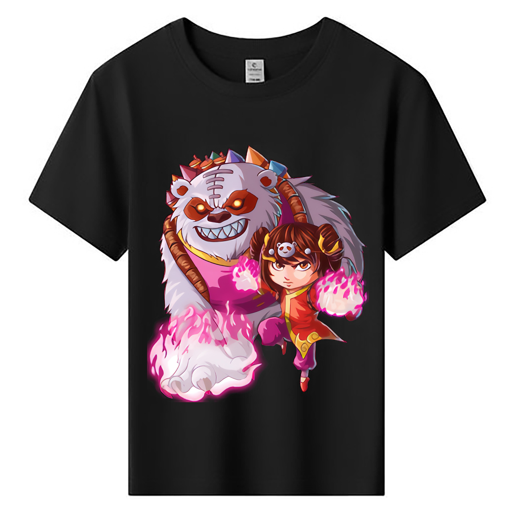 （画像用） リーグ・オブ・レジェンド League of Legends LOL 綿100％キッズTシャツ（フロントプリント）