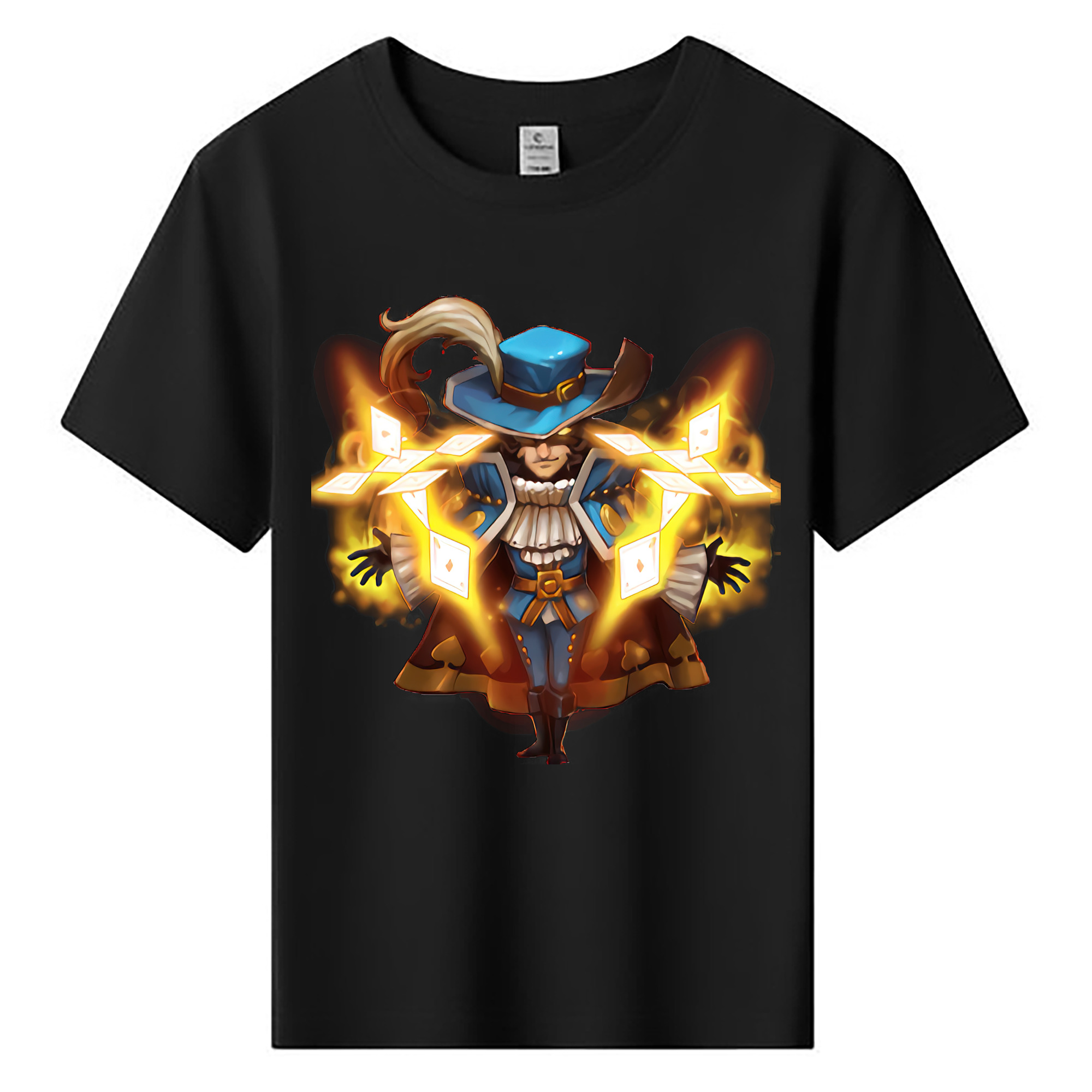 （画像用） リーグ・オブ・レジェンド League of Legends LOL 綿100％キッズTシャツ（フロントプリント）