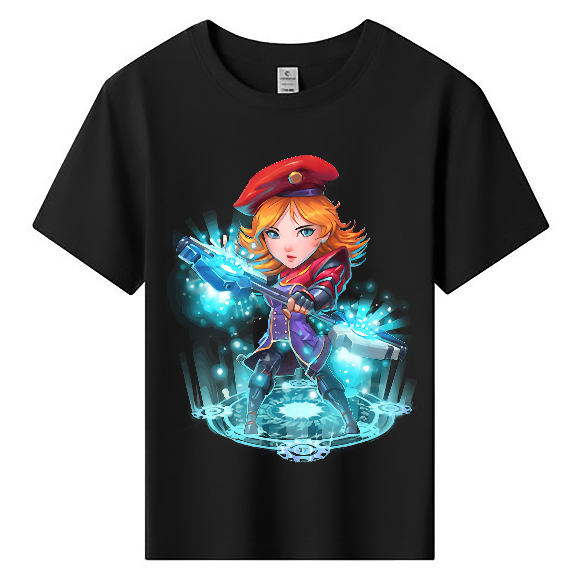（画像用） リーグ・オブ・レジェンド League of Legends LOL 綿100％キッズTシャツ（フロントプリント）