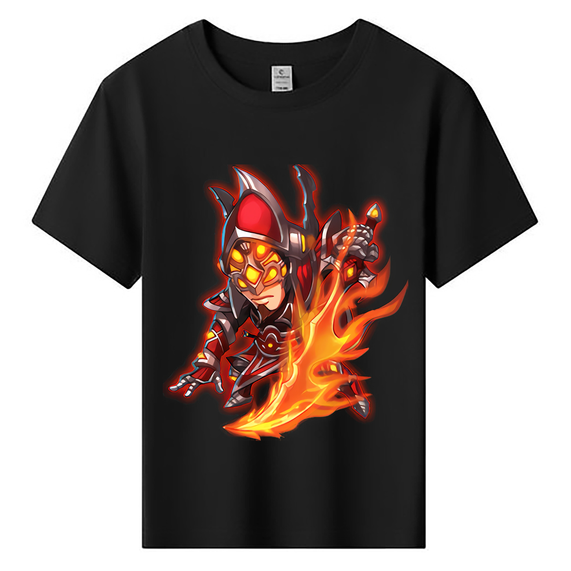 （画像用） リーグ・オブ・レジェンド League of Legends LOL 綿100％キッズTシャツ（フロントプリント）