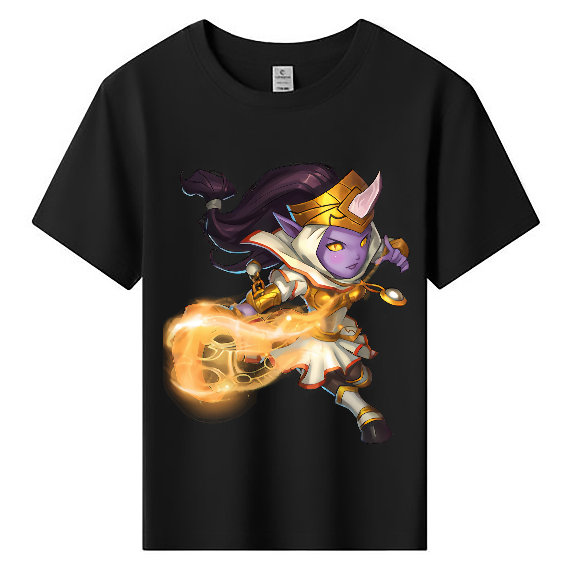 （画像用） リーグ・オブ・レジェンド League of Legends LOL 綿100％キッズTシャツ（フロントプリント）