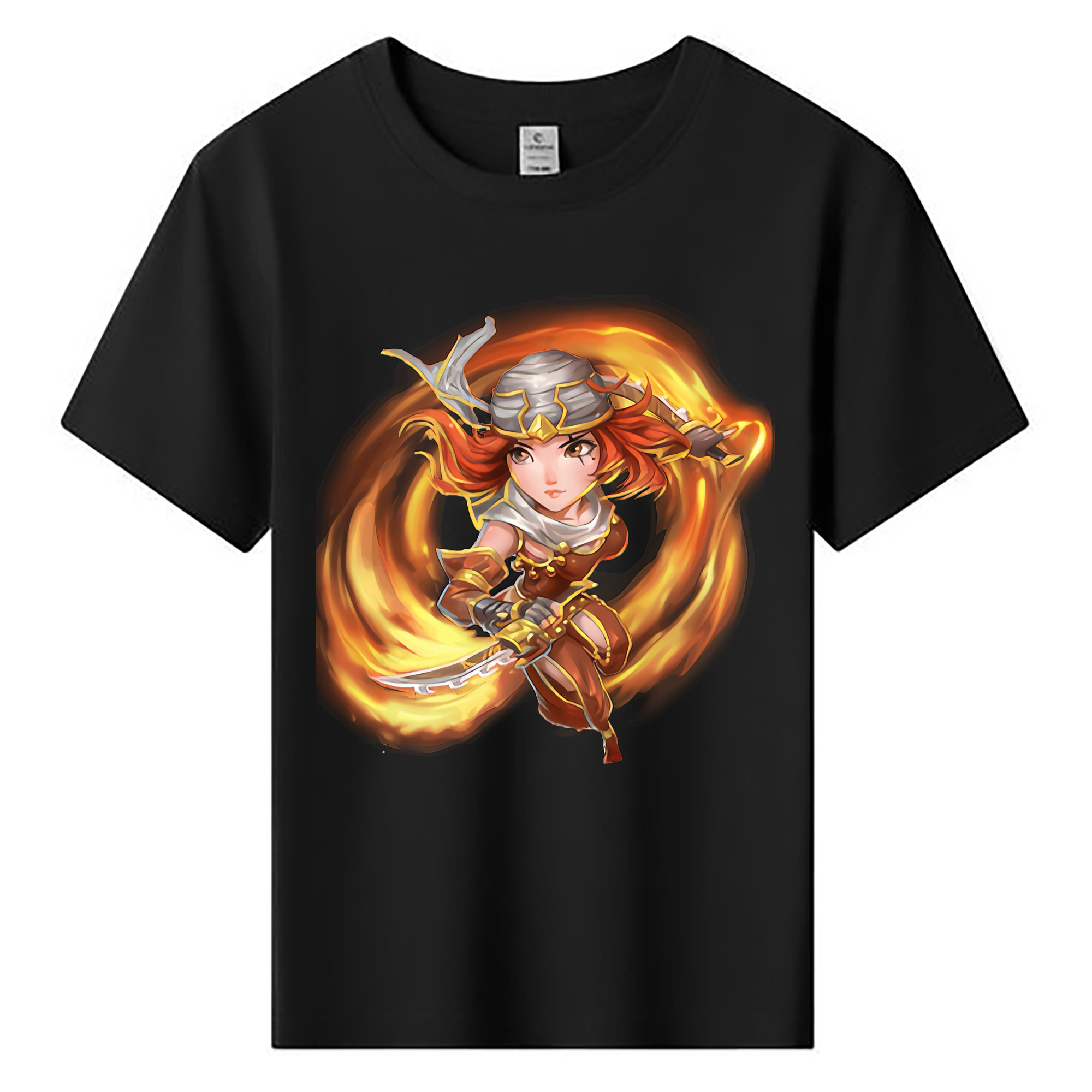 （画像用） リーグ・オブ・レジェンド League of Legends LOL 綿100％キッズTシャツ（フロントプリント）