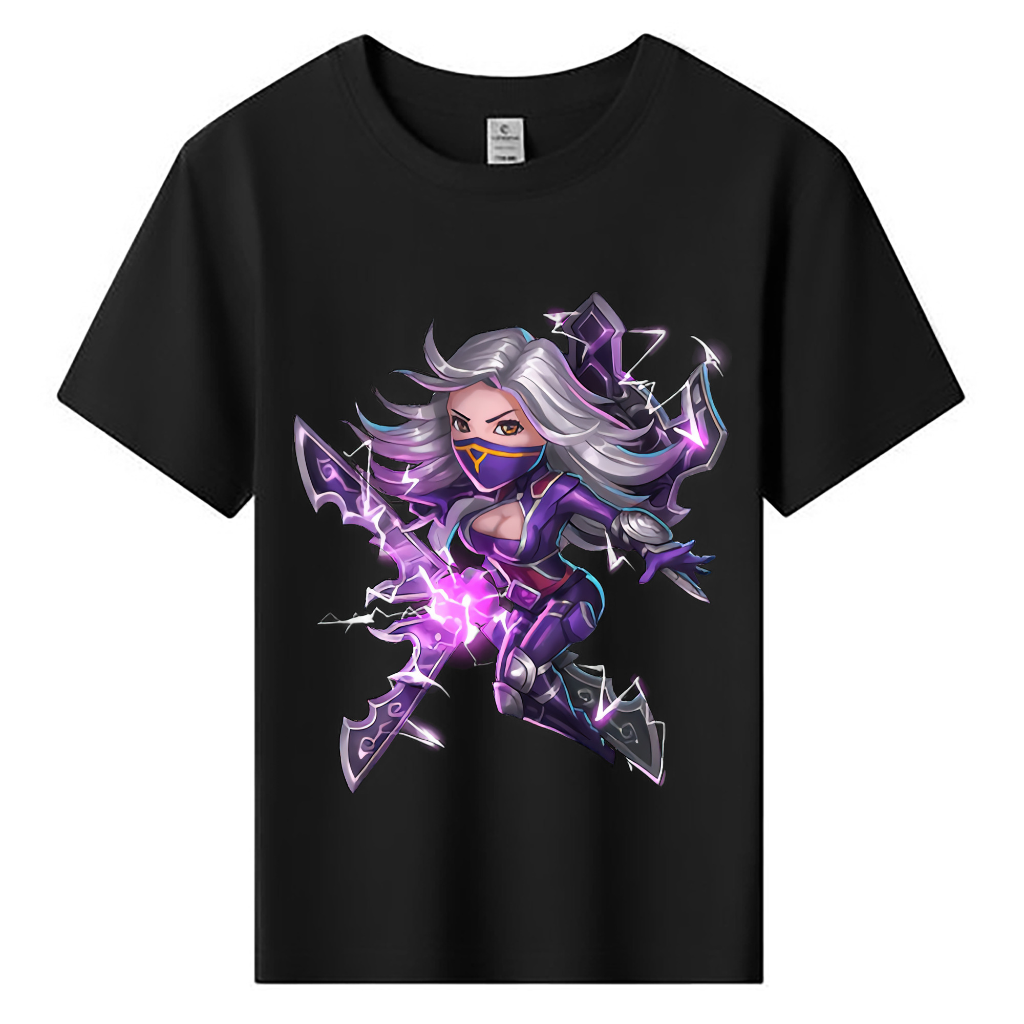 （画像用） リーグ・オブ・レジェンド League of Legends LOL 綿100％キッズTシャツ（フロントプリント）
