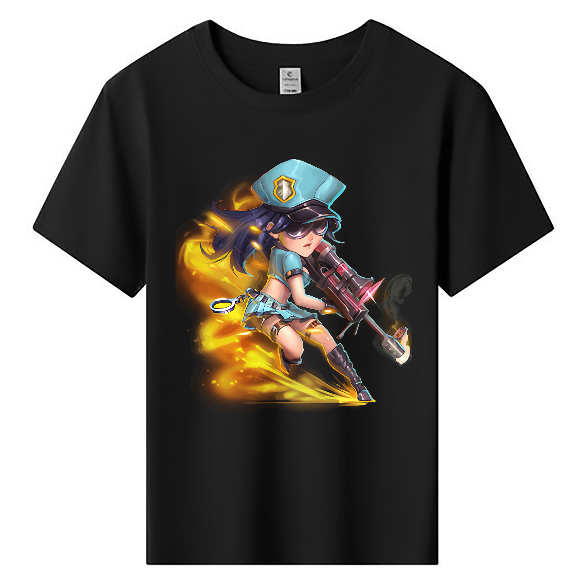 （画像用） リーグ・オブ・レジェンド League of Legends LOL 綿100％キッズTシャツ（フロントプリント）