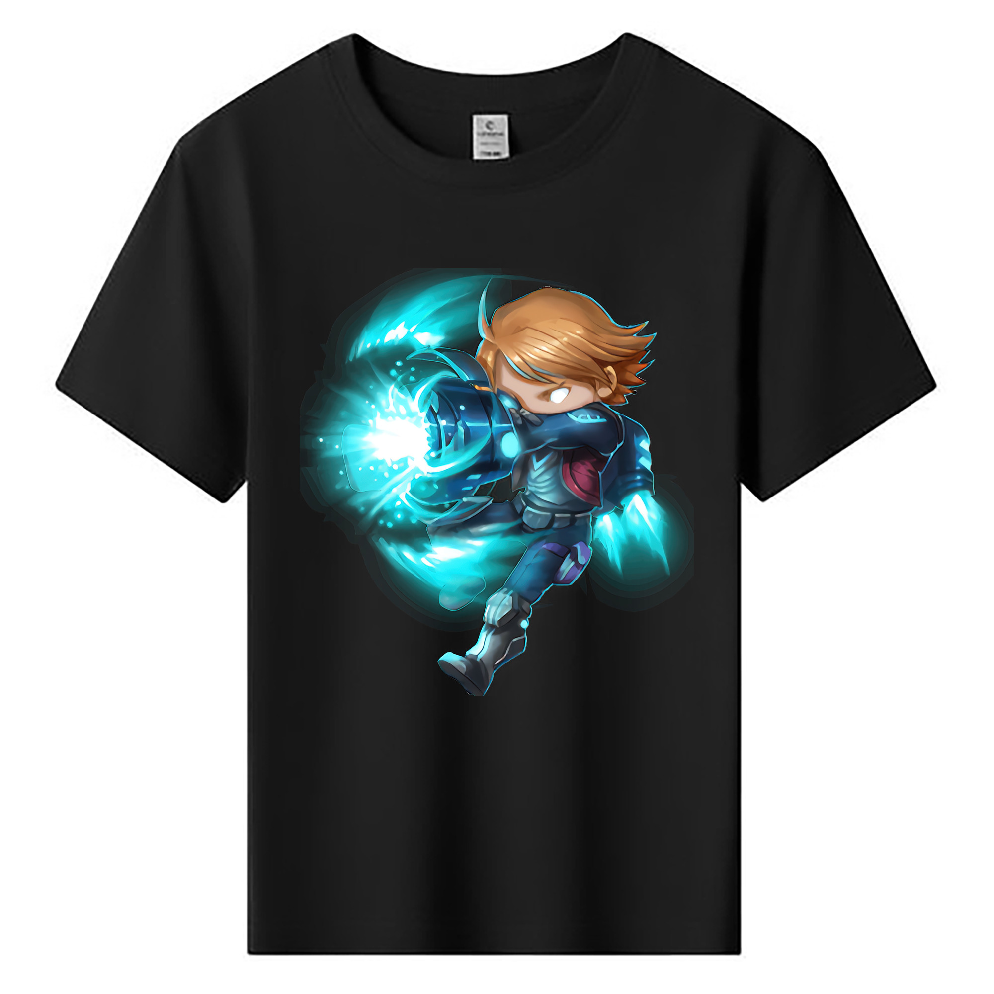 （画像用） リーグ・オブ・レジェンド League of Legends LOL 綿100％キッズTシャツ（フロントプリント）