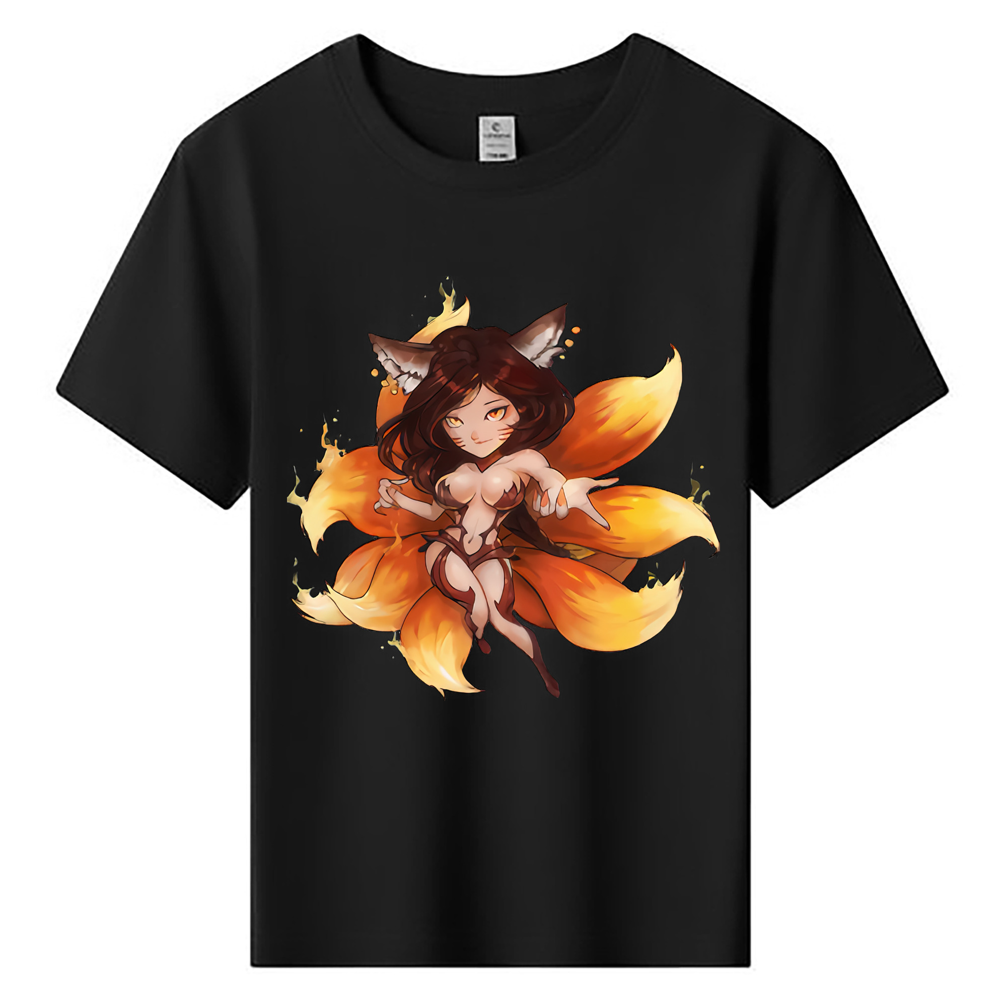 （画像用） リーグ・オブ・レジェンド League of Legends LOL 綿100％キッズTシャツ（フロントプリント）