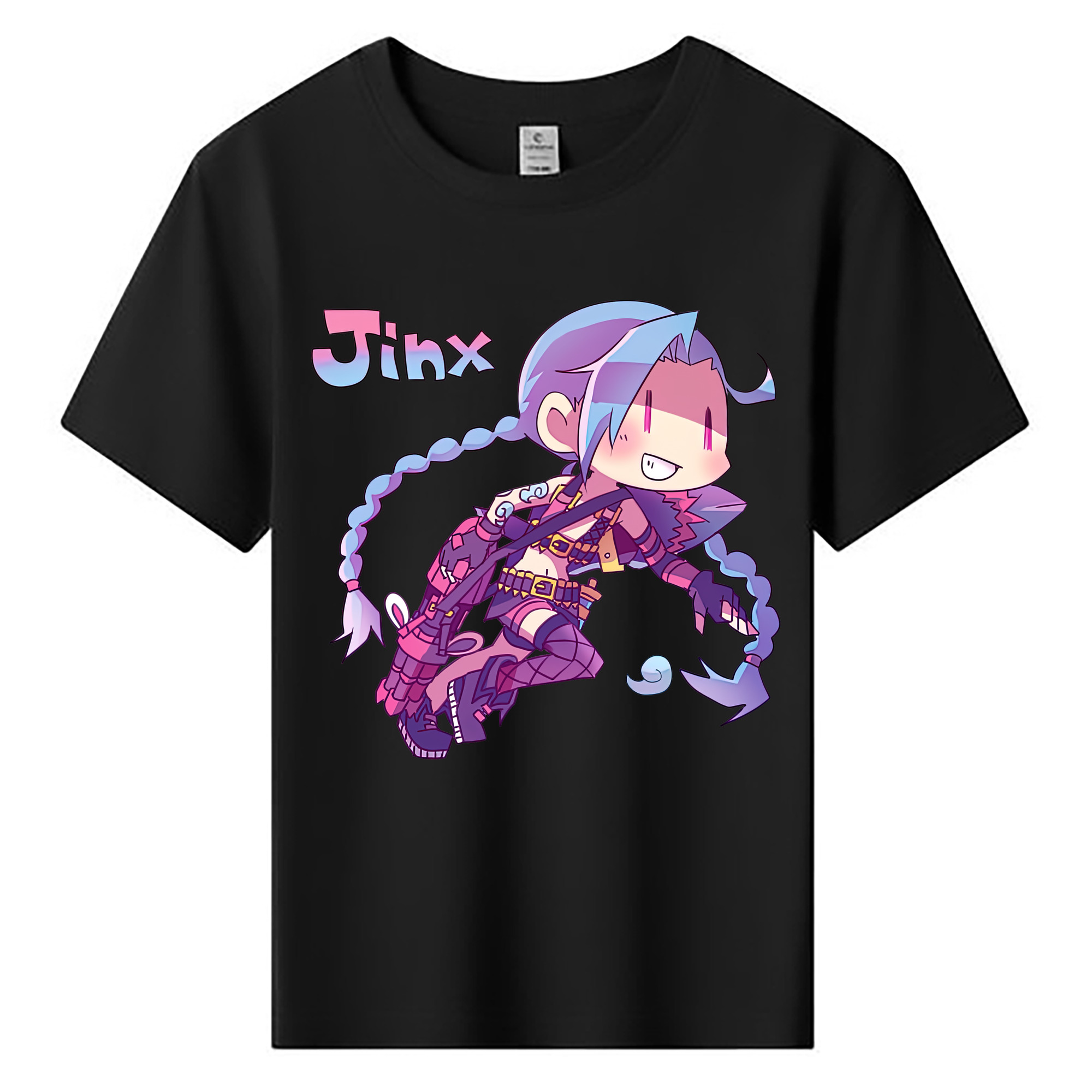 （画像用） リーグ・オブ・レジェンド League of Legends LOL 綿100％キッズTシャツ（フロントプリント）