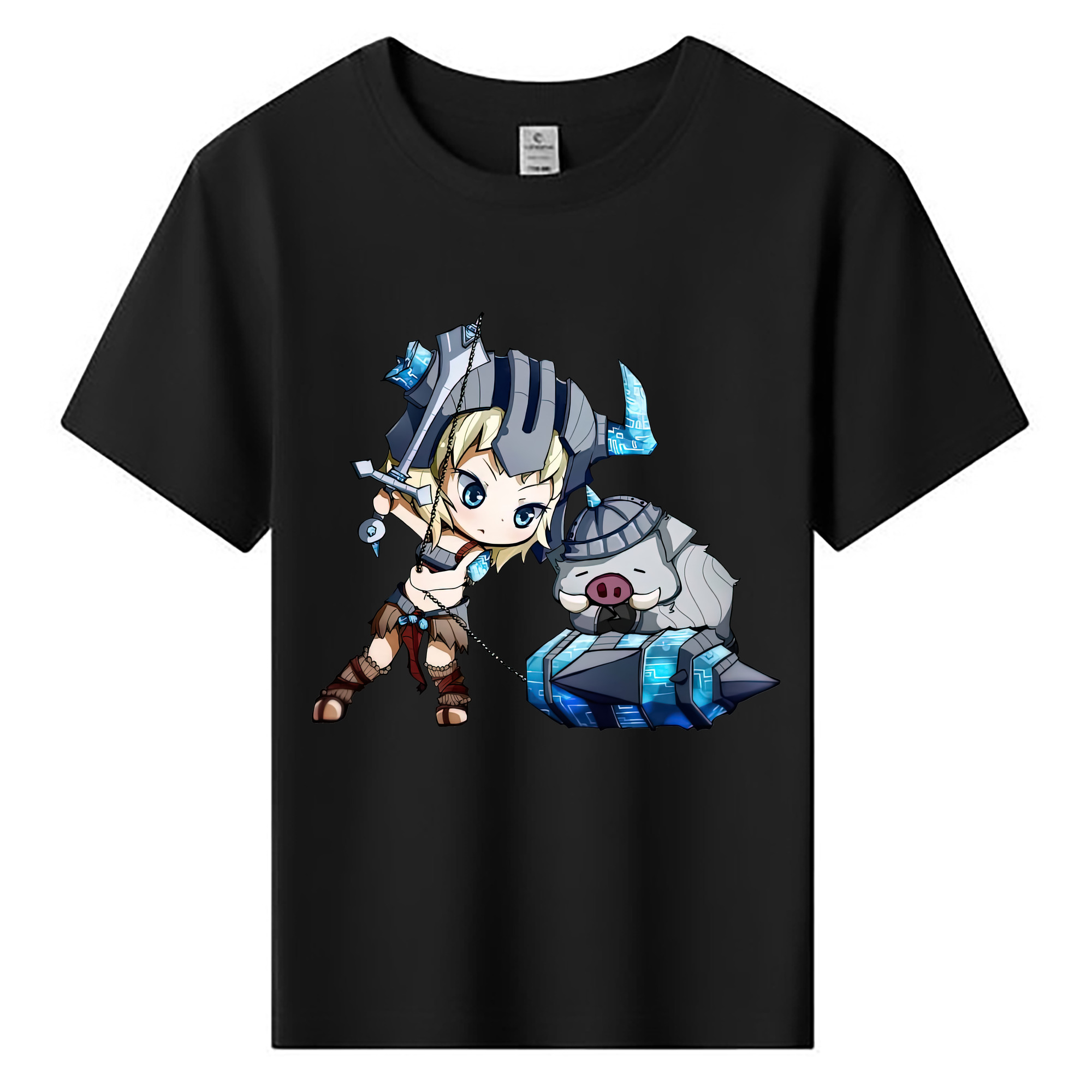 （画像用） リーグ・オブ・レジェンド League of Legends LOL 綿100％キッズTシャツ（フロントプリント）