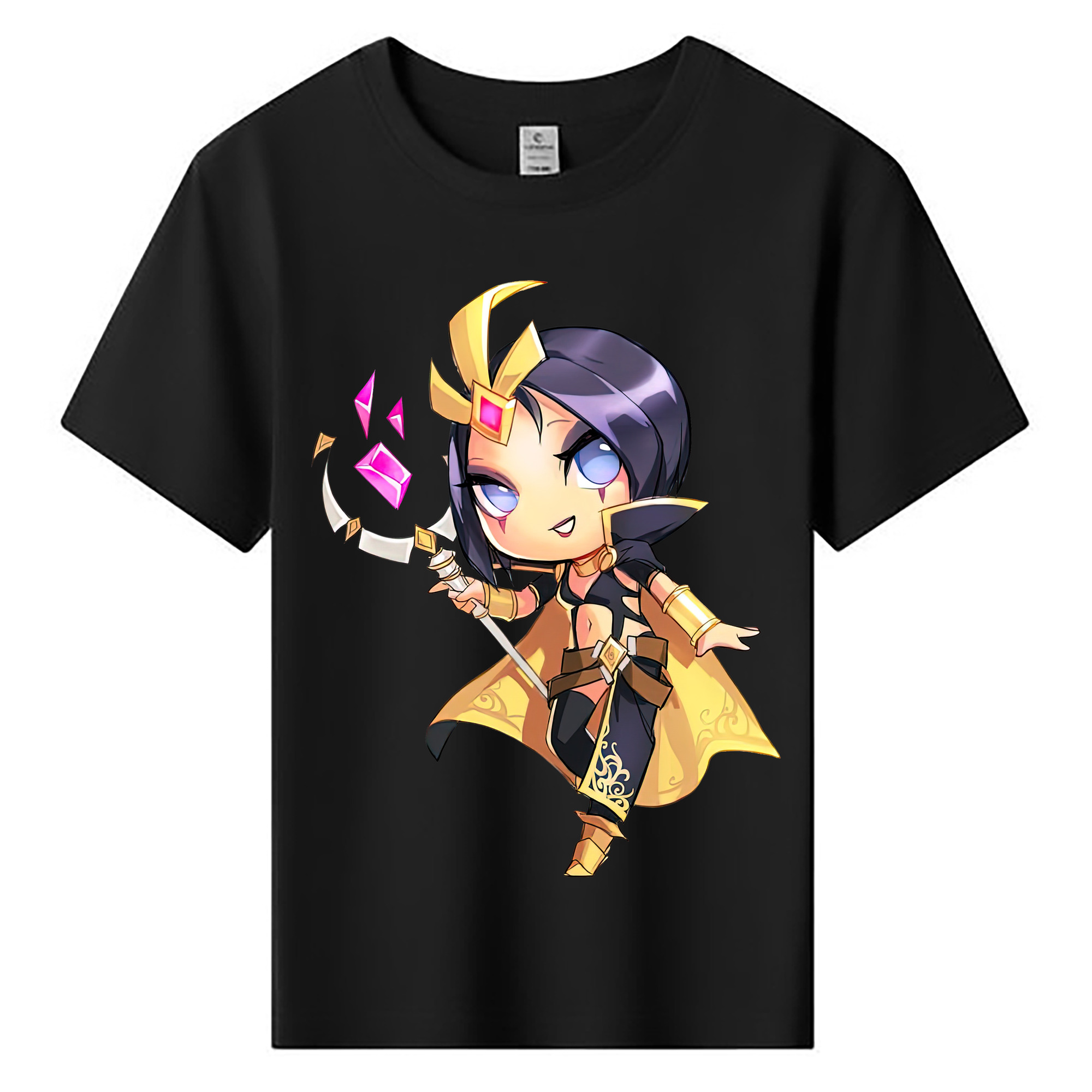 （画像用） リーグ・オブ・レジェンド League of Legends LOL 綿100％キッズTシャツ（フロントプリント）