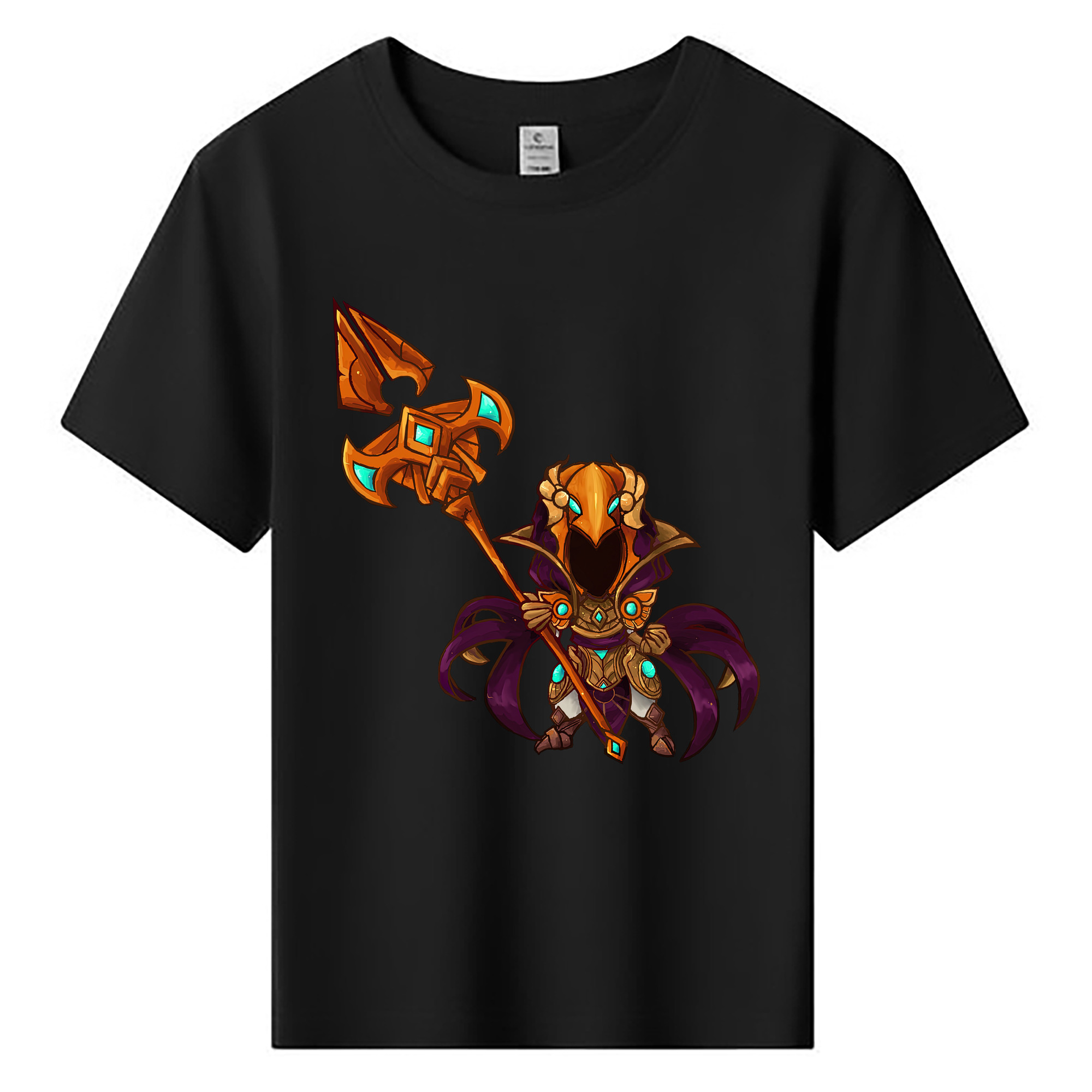 （画像用） リーグ・オブ・レジェンド League of Legends LOL 綿100％キッズTシャツ（フロントプリント）