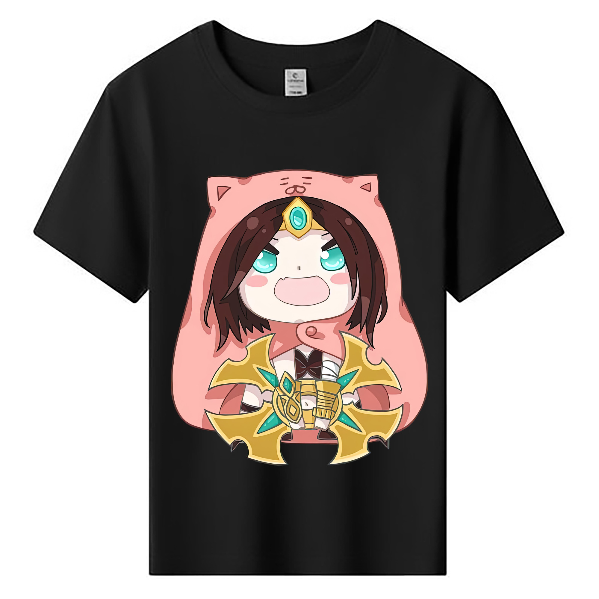 （画像用） リーグ・オブ・レジェンド League of Legends LOL 綿100％キッズTシャツ（フロントプリント）