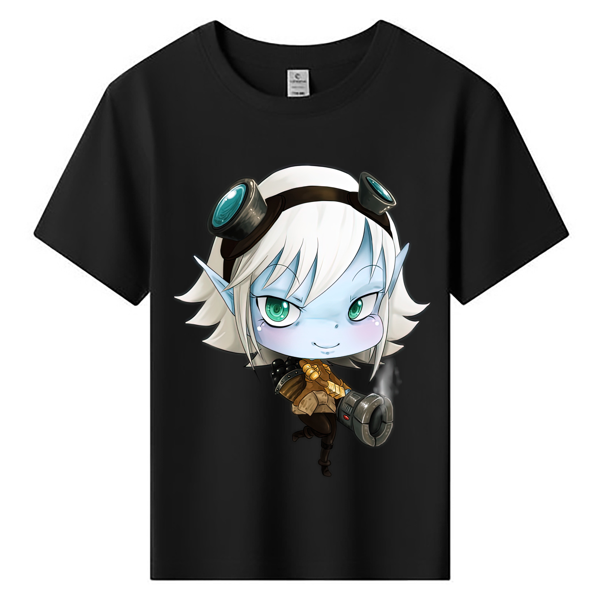 （画像用） リーグ・オブ・レジェンド League of Legends LOL 綿100％キッズTシャツ（フロントプリント）