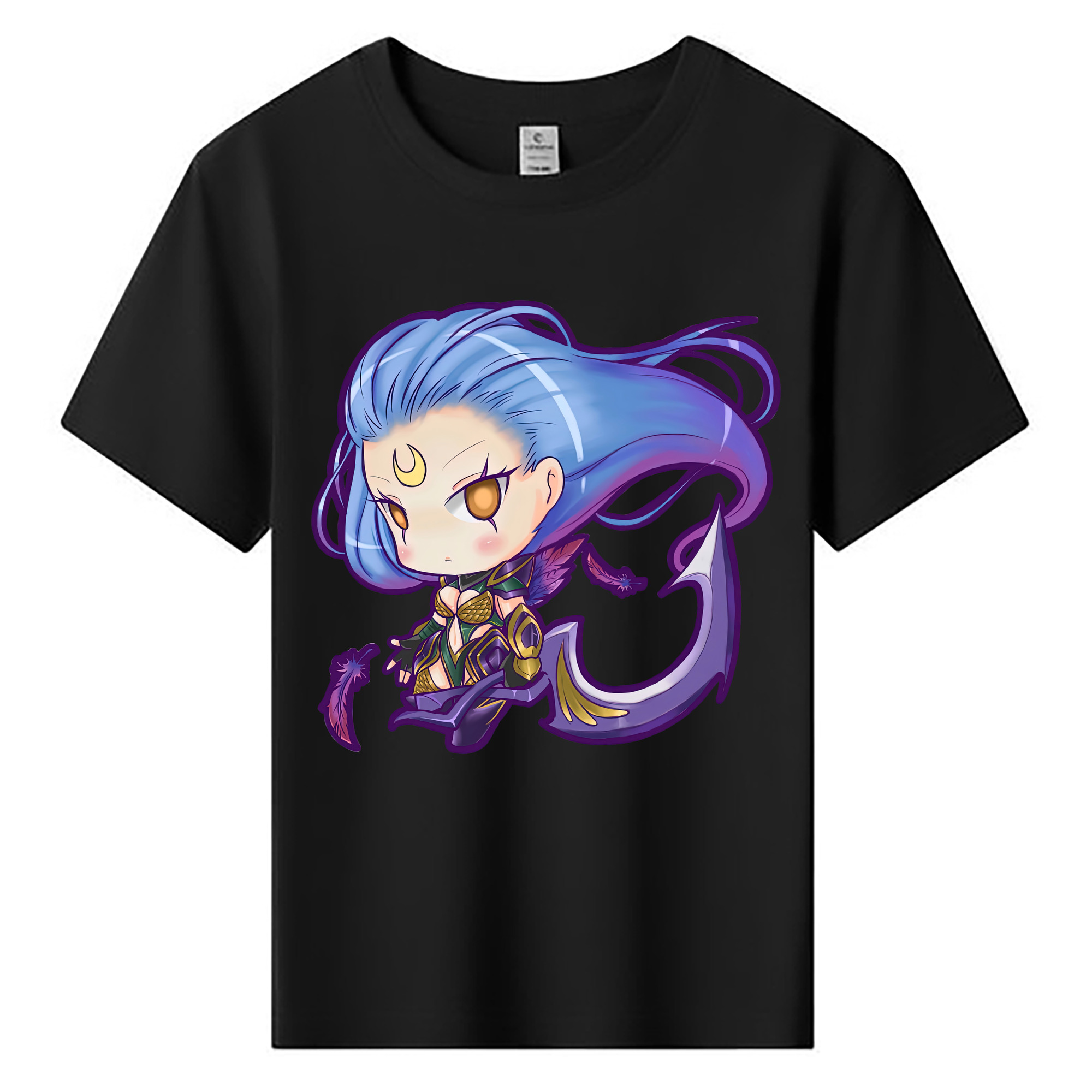（画像用） リーグ・オブ・レジェンド League of Legends LOL 綿100％キッズTシャツ（フロントプリント）