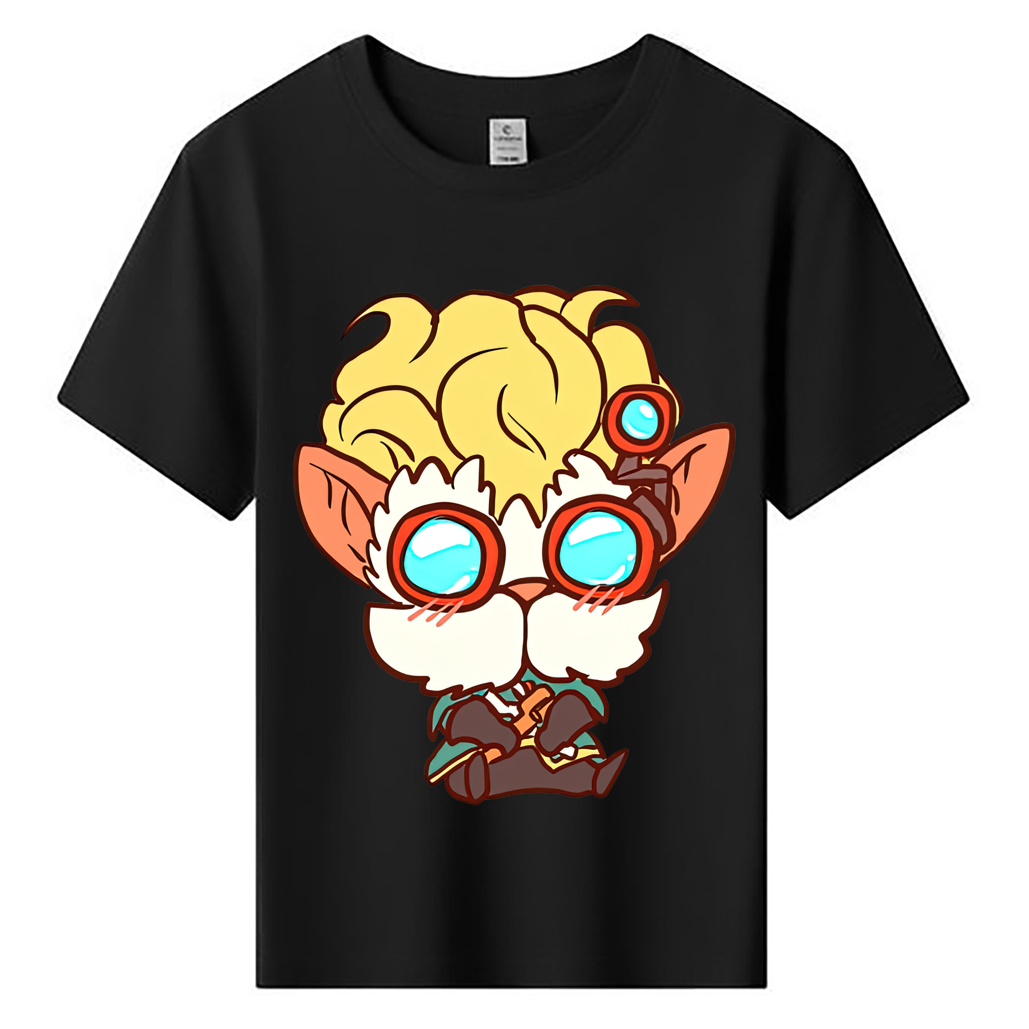 （画像用） リーグ・オブ・レジェンド League of Legends LOL 綿100％キッズTシャツ（フロントプリント）