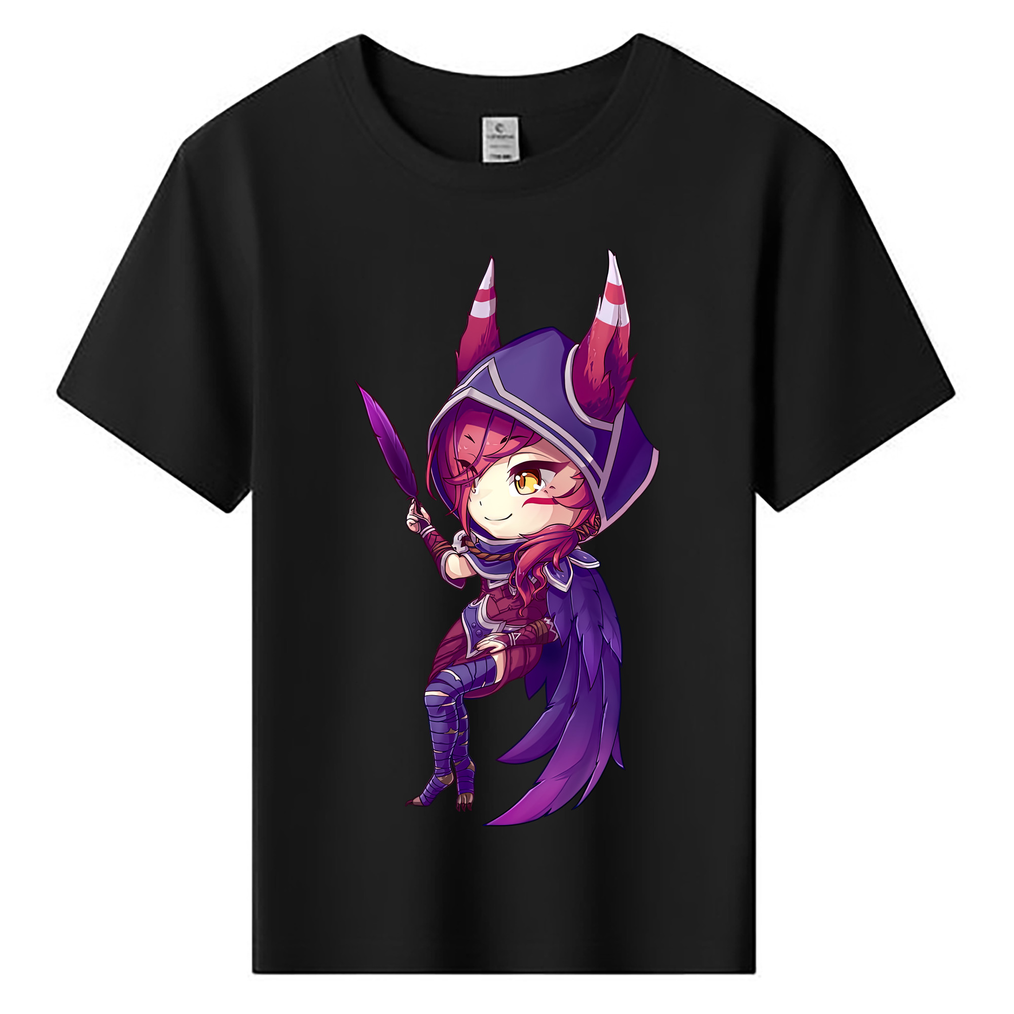 （画像用） リーグ・オブ・レジェンド League of Legends LOL 綿100％キッズTシャツ（フロントプリント）