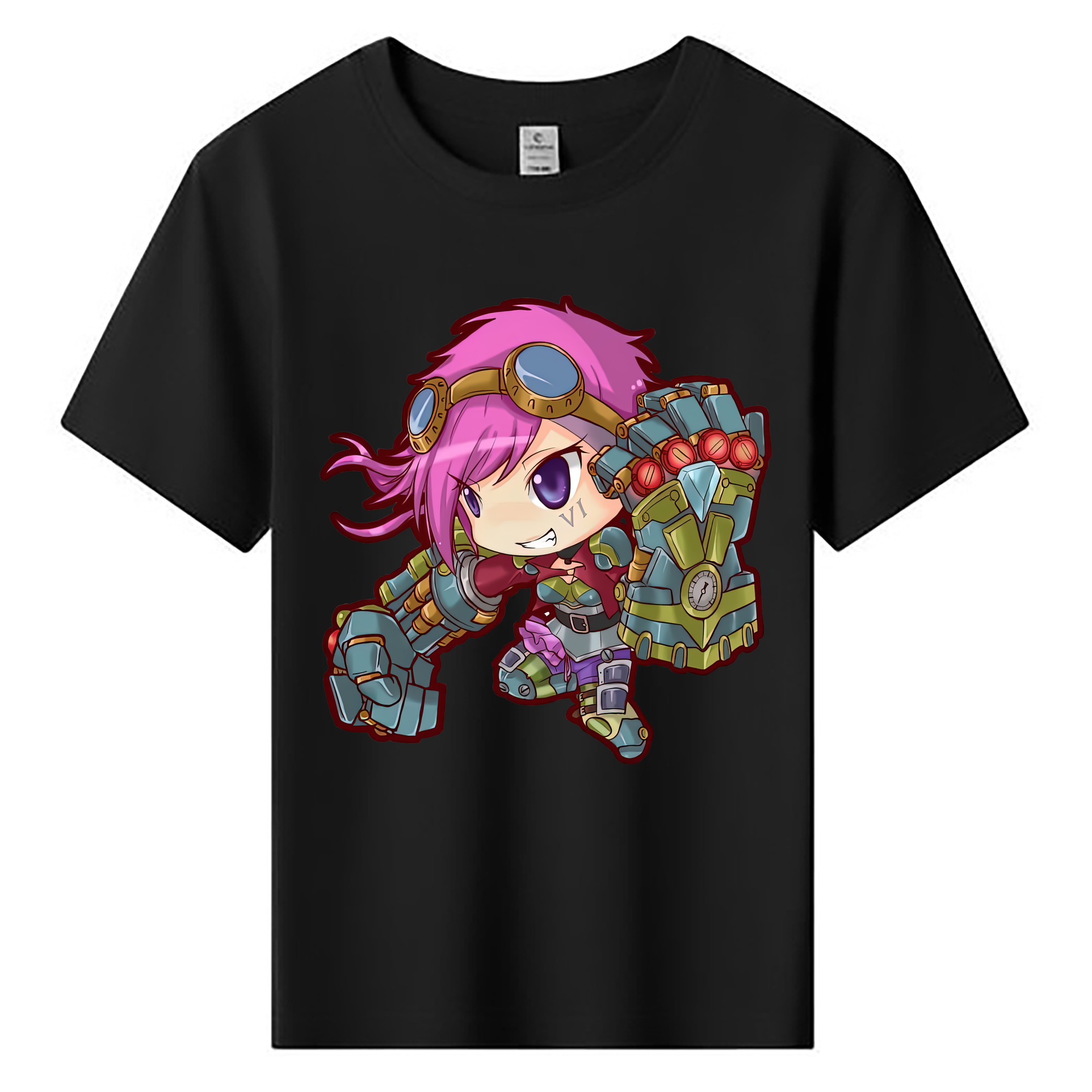 （画像用） リーグ・オブ・レジェンド League of Legends LOL 綿100％キッズTシャツ（フロントプリント）
