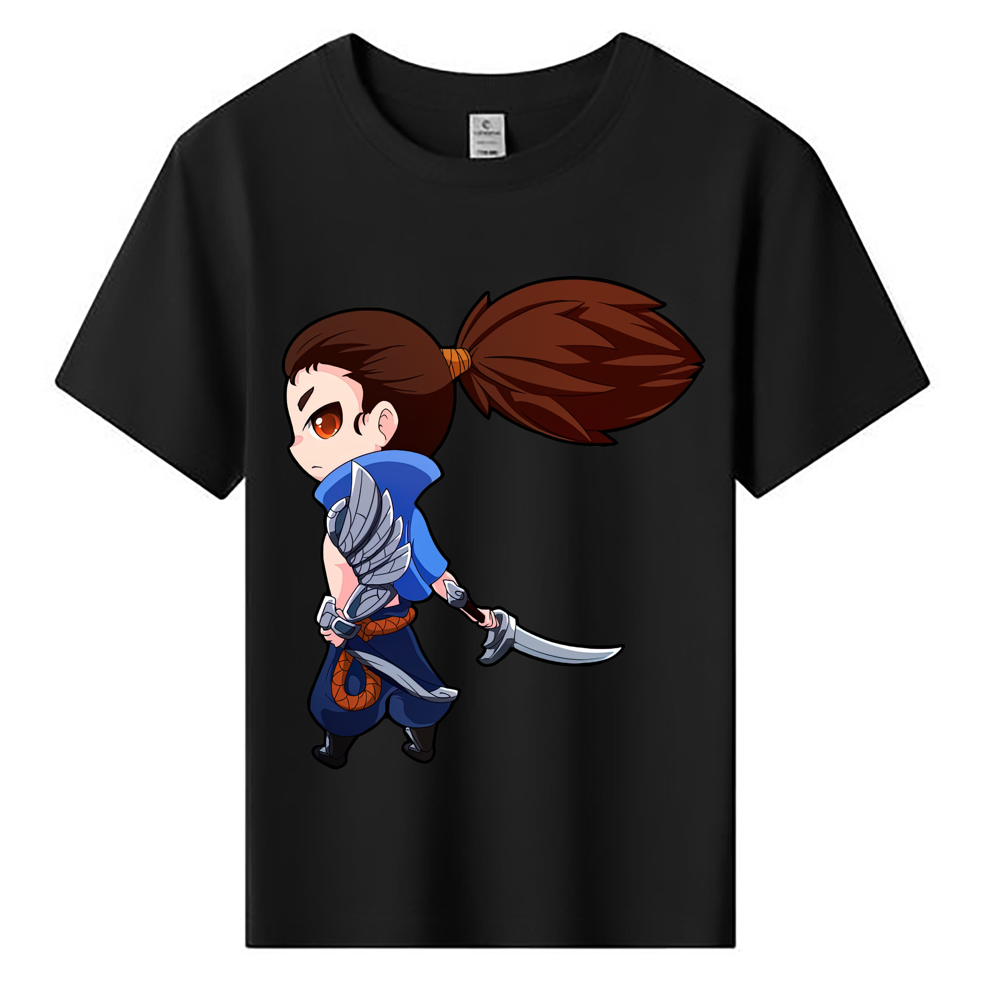 （画像用） リーグ・オブ・レジェンド League of Legends LOL 綿100％キッズTシャツ（フロントプリント）