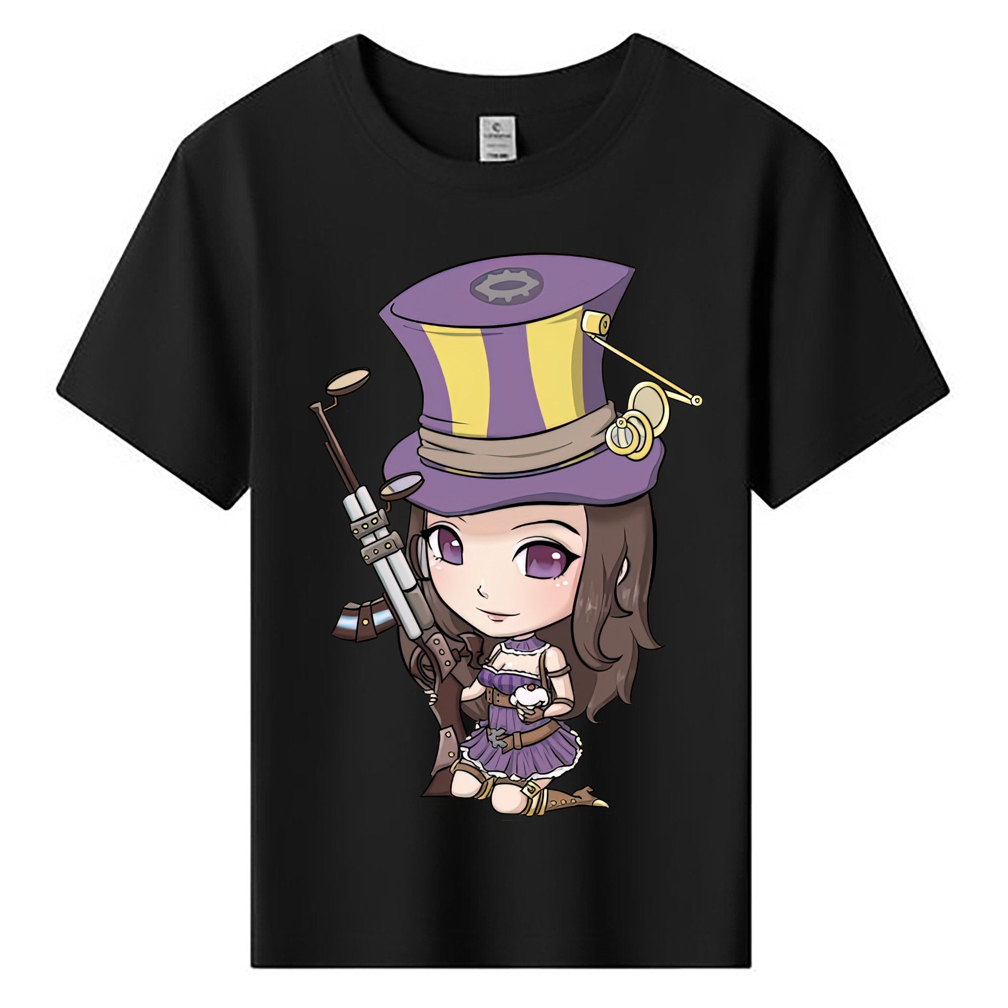 （画像用） リーグ・オブ・レジェンド League of Legends LOL 綿100％キッズTシャツ（フロントプリント）